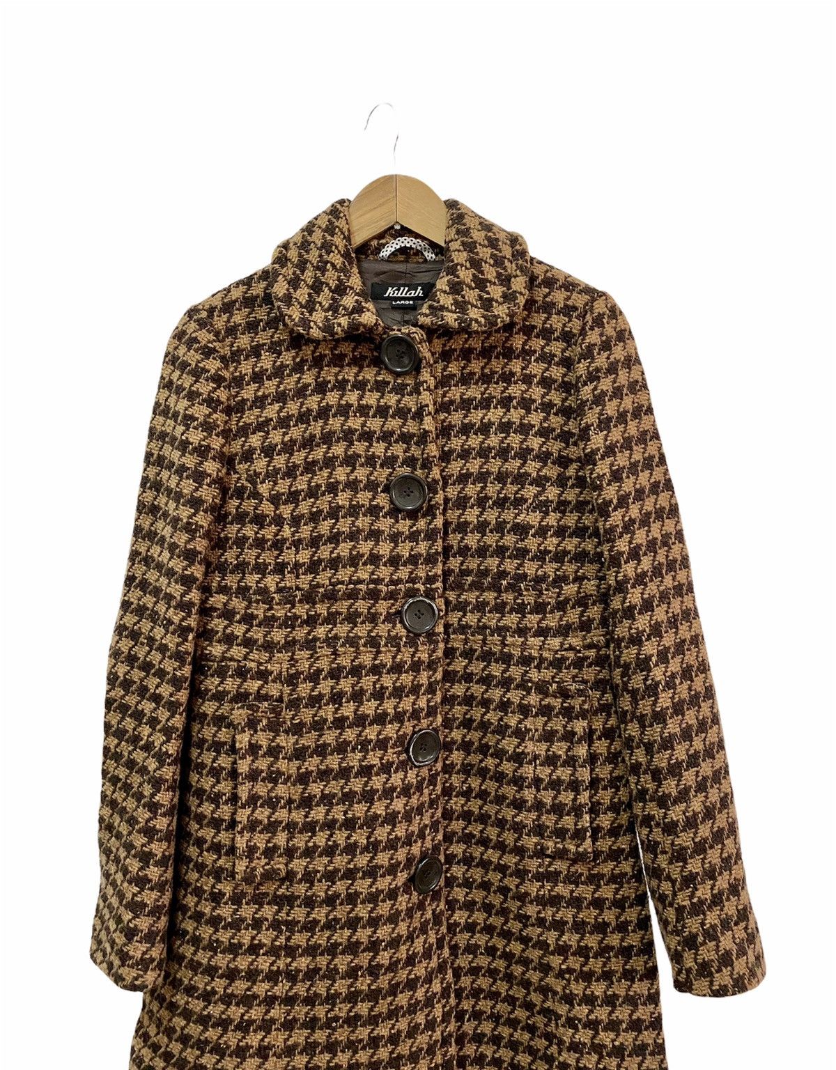 If Six Was Nine ❌NEED GONE❌MADE IN ITALY KILLAH WOOL OVERCOAT MONOGRAM Size US S / EU 44-46 / 1 - 3 Thumbnail