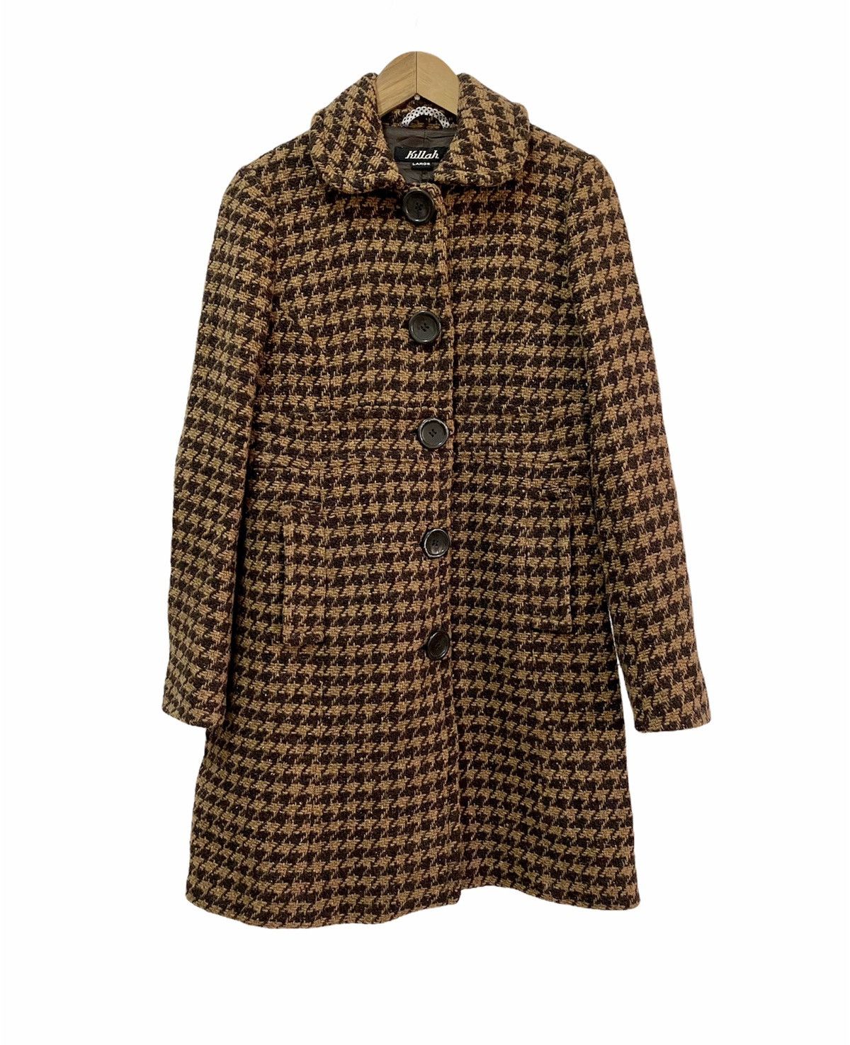 If Six Was Nine ❌NEED GONE❌MADE IN ITALY KILLAH WOOL OVERCOAT MONOGRAM Size US S / EU 44-46 / 1 - 2 Thumbnail