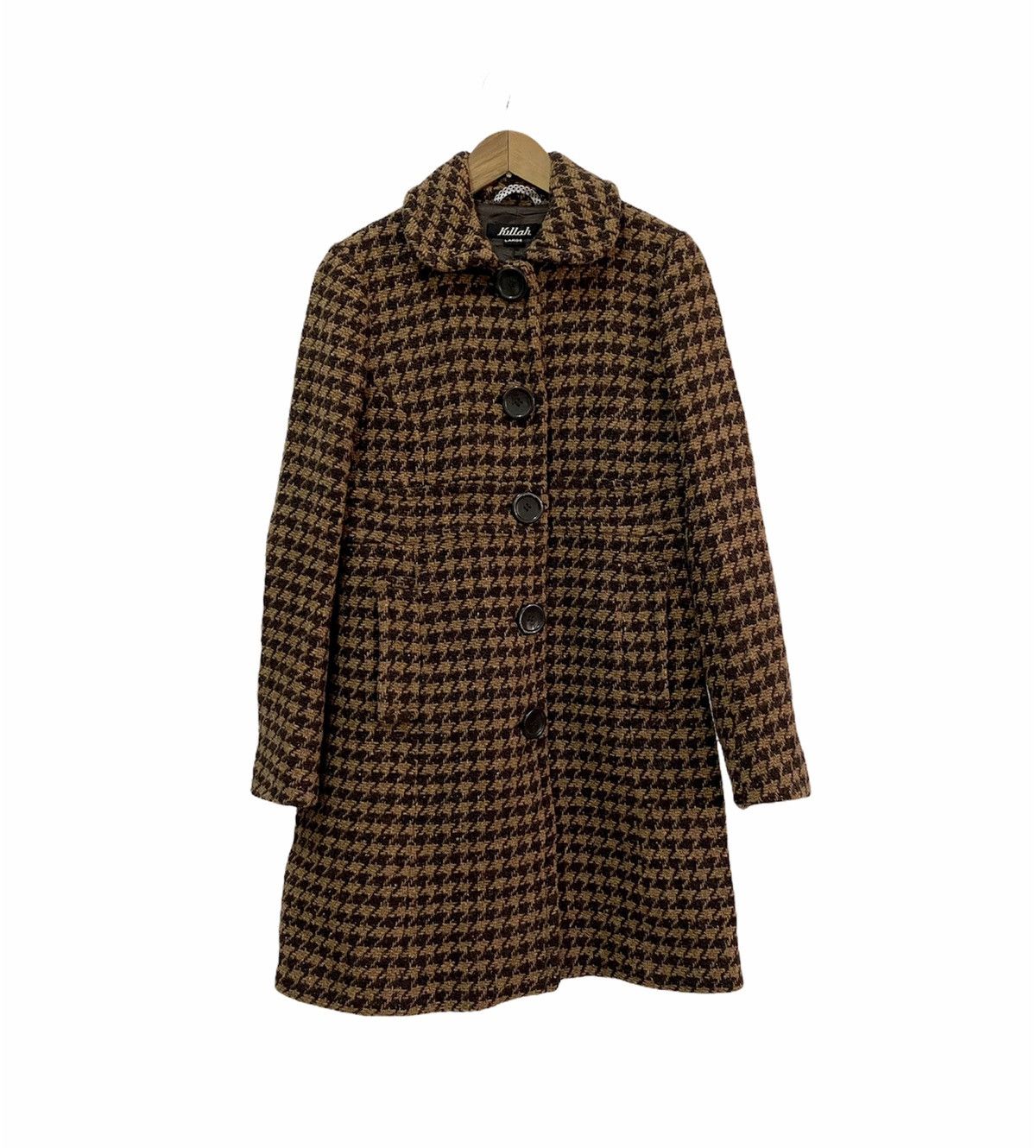 If Six Was Nine ❌NEED GONE❌MADE IN ITALY KILLAH WOOL OVERCOAT MONOGRAM Size US S / EU 44-46 / 1 - 1 Thumbnail