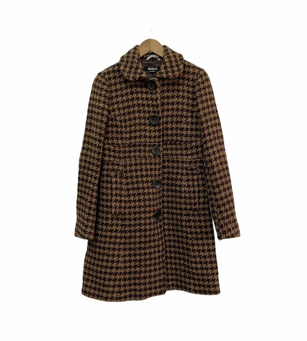 Issey Miyake NEED GONE MADE IN ITALY KILLAH WOOL OVERCOAT MONOGRAM ...