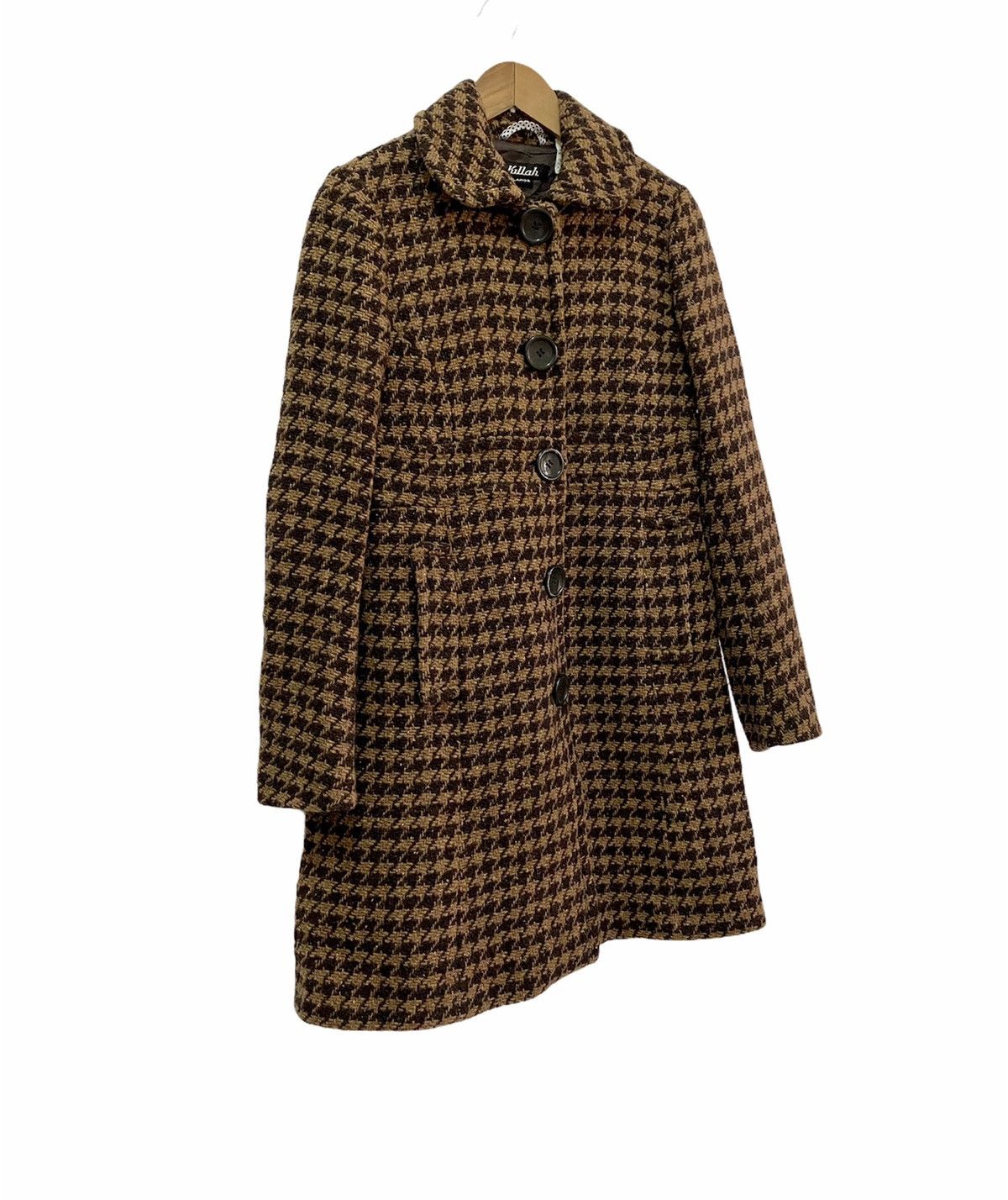 If Six Was Nine ❌NEED GONE❌MADE IN ITALY KILLAH WOOL OVERCOAT MONOGRAM Size US S / EU 44-46 / 1 - 4 Thumbnail