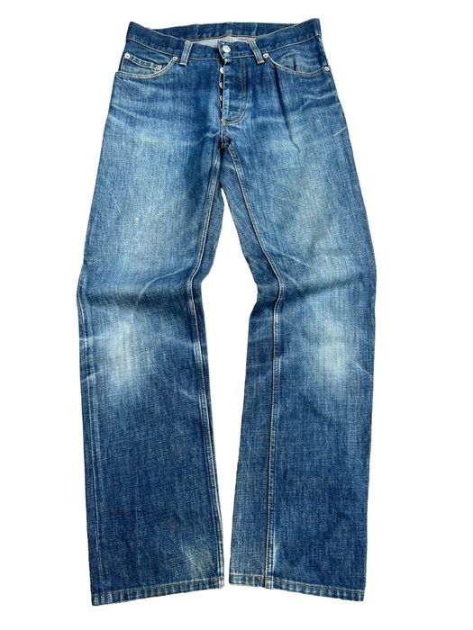 Helmut Lang OG 2000s Helmut Lang Boot Cut Mud Wash Denim Jeans