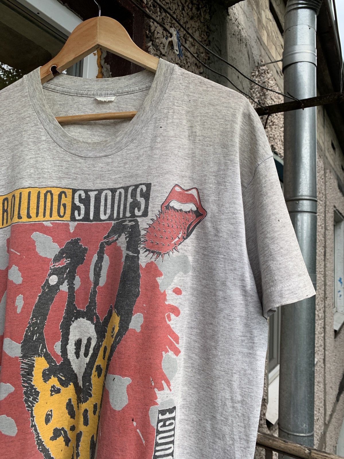 Band Tees 1995 Vintage The Rolling Stones Voodoo Lounge Tour T-Shirt Size US XL / EU 56 / 4 - 7 Thumbnail