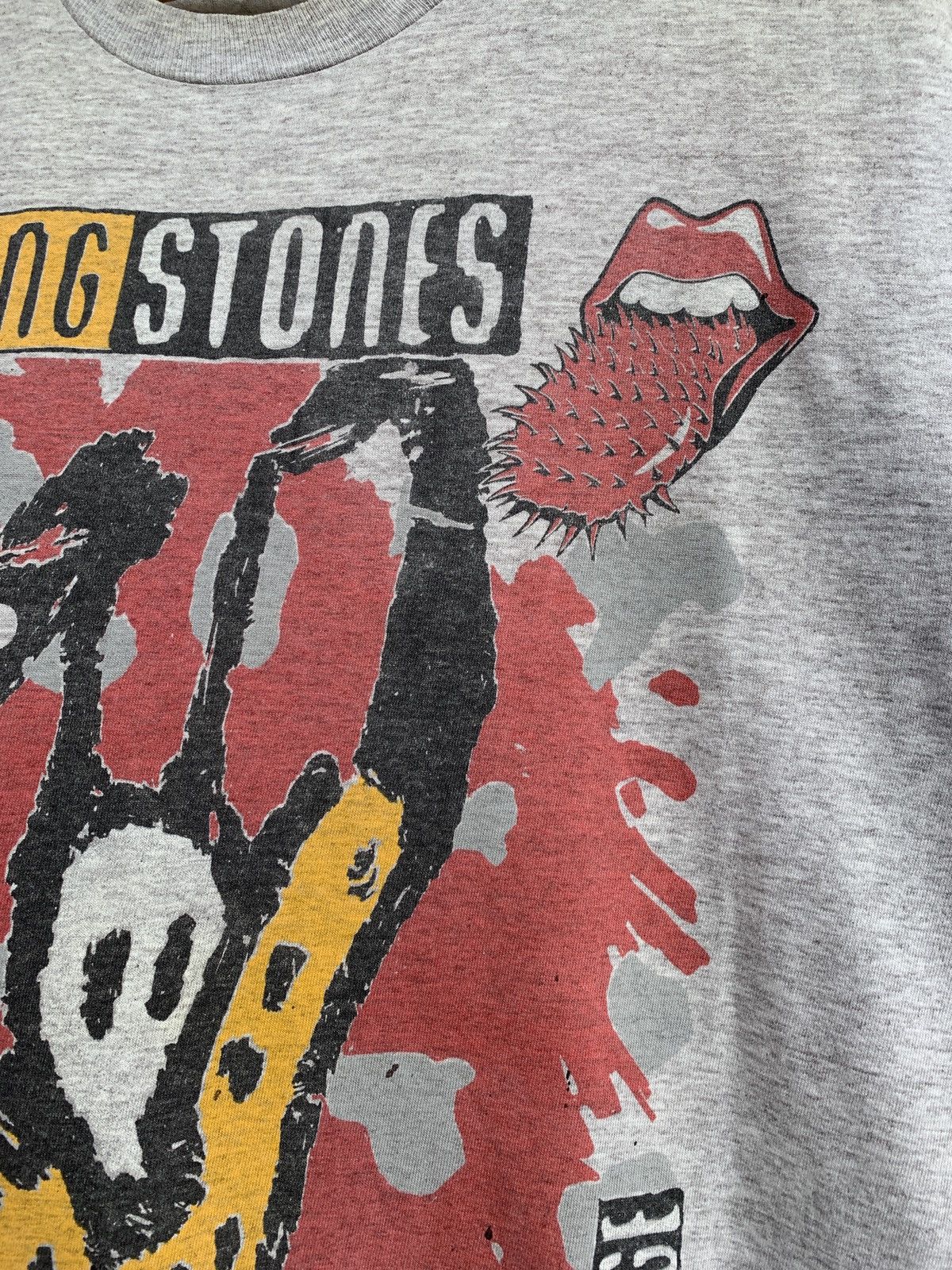 Band Tees 1995 Vintage The Rolling Stones Voodoo Lounge Tour T-Shirt Size US XL / EU 56 / 4 - 11 Thumbnail