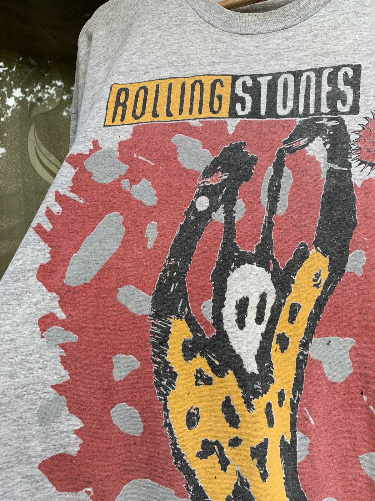 Band Tees 1995 Vintage The Rolling Stones Voodoo Lounge Tour T-Shirt Size US XL / EU 56 / 4 - 10 Thumbnail
