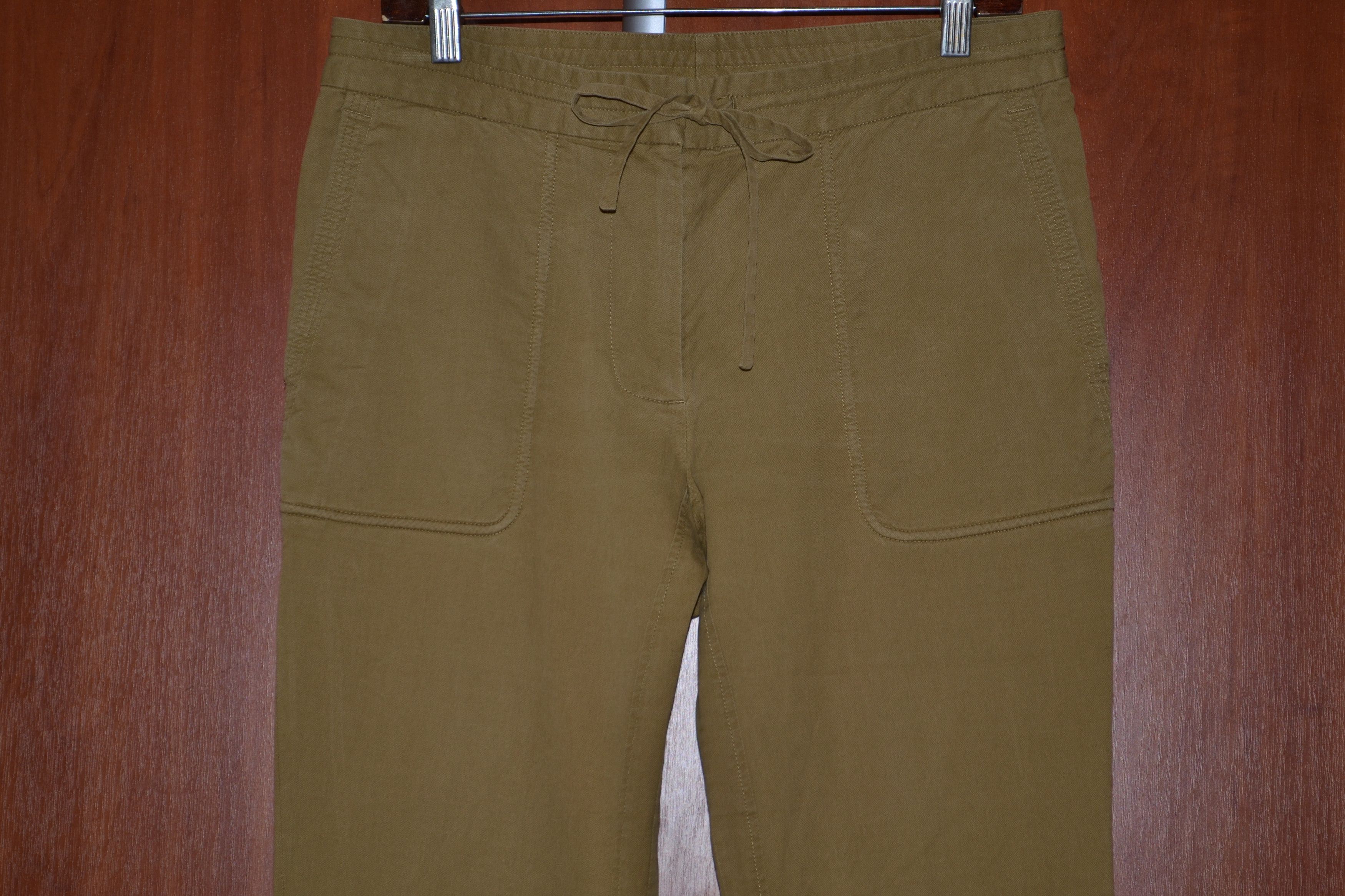 Dries Van Noten Dries Van Noten Pants Trousers Cotton Pockets Army Size US 32 / EU 48 - 2 Thumbnail