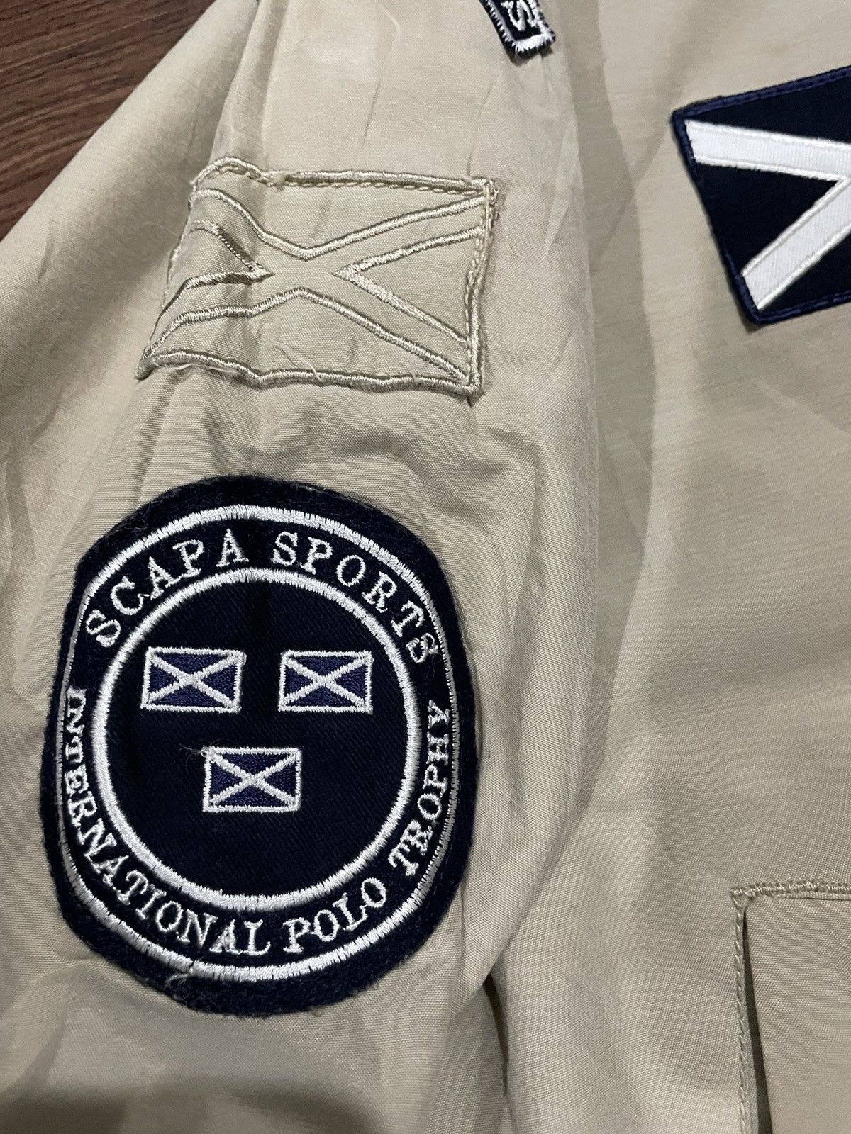 Scapa Sports × Vintage Vintage Scapa Sports Collection International Polo Throphy Size US XL / EU 56 / 4 - 14 Thumbnail