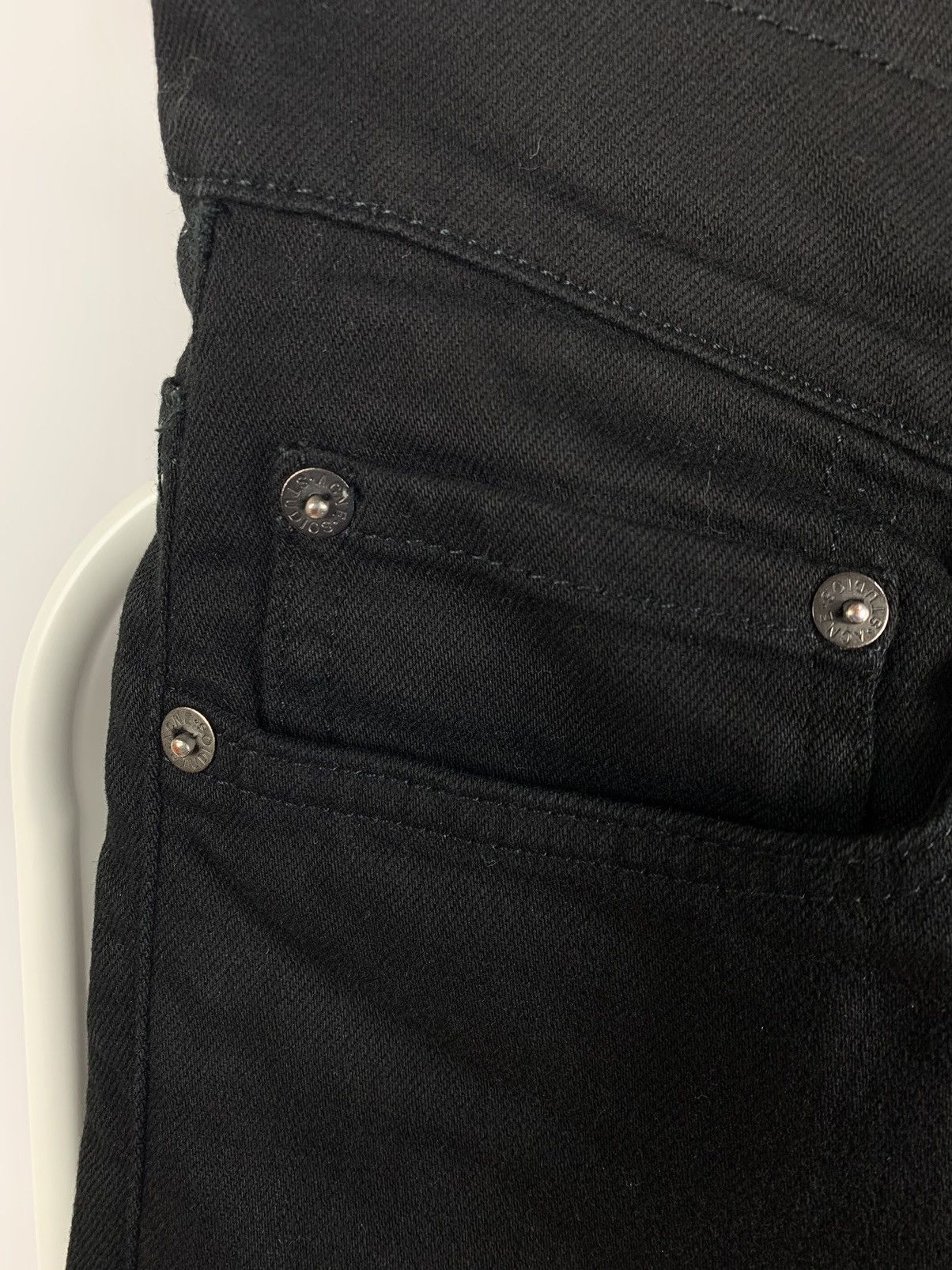Acne Studios Acne Studios Ace Stay Cash Black Denim Jeans Size US 29 - 11 Thumbnail