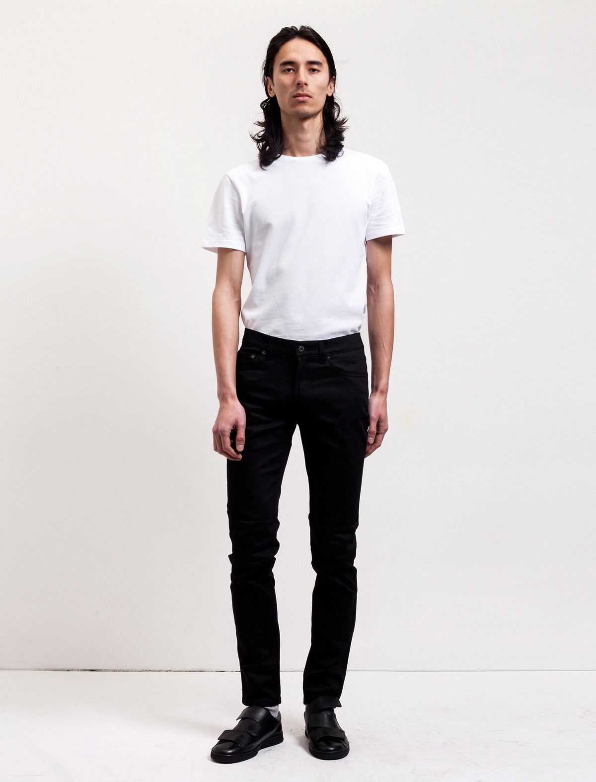 Acne Studios Acne Studios Ace Stay Cash Black Denim Jeans Size US 29 - 1 Thumbnail
