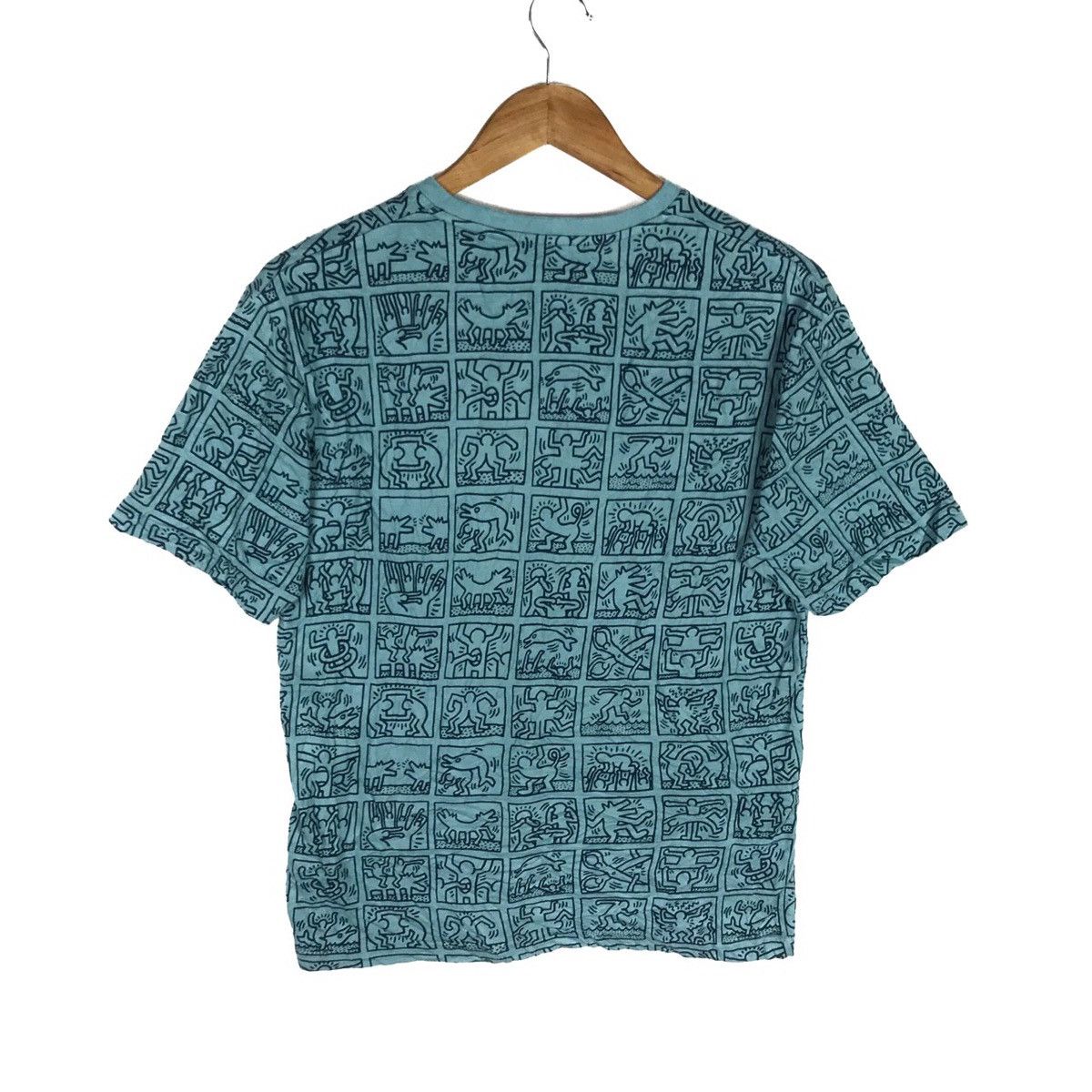 Keith Haring × Uniqlo Keith Haring All Over Print Pop Art Tee Tshirt Size US M / EU 48-50 / 2 - 3 Thumbnail