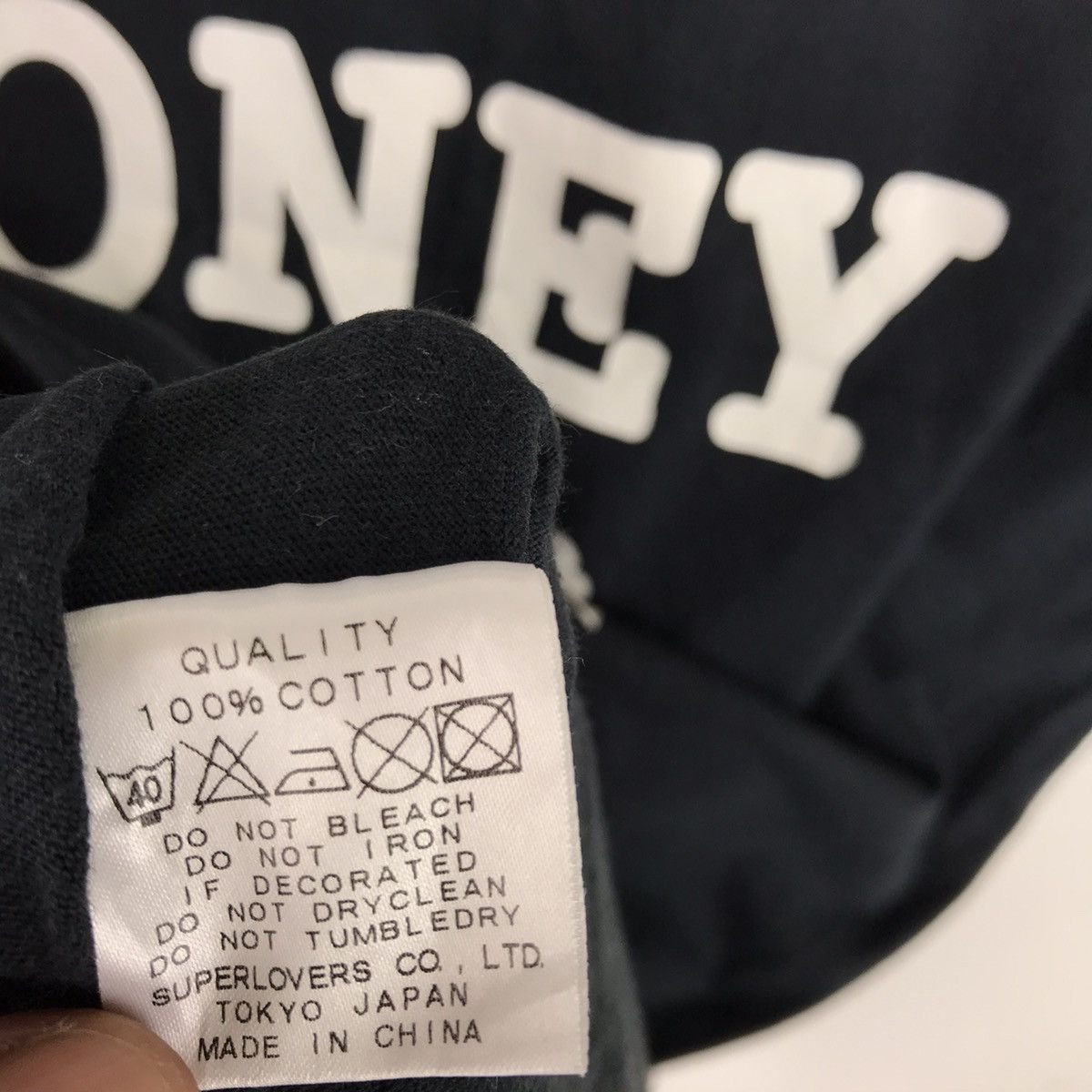 Vintage Vintage Super Lovers BLINDED BY MONEY Tee Tshirt Size US S / EU 44-46 / 1 - 6 Thumbnail
