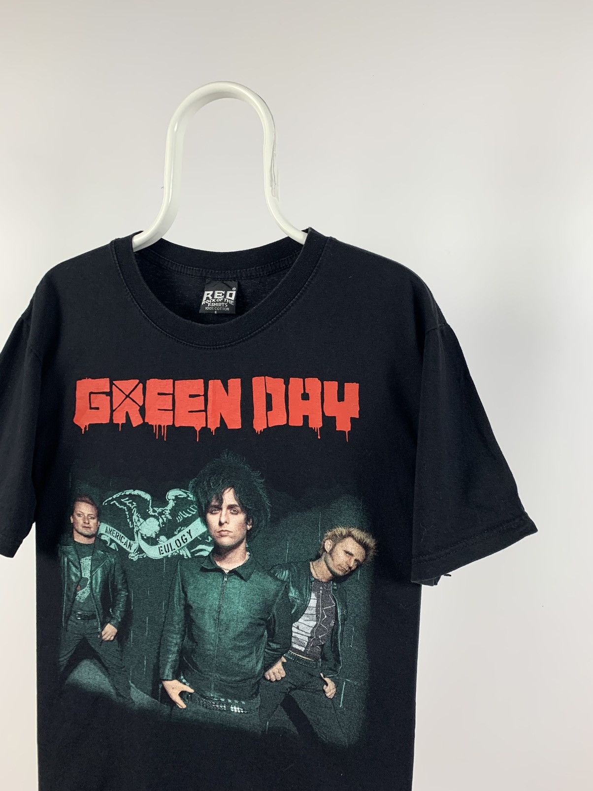 Band Tees Vintage Green Day American Eulogy T-shirt Size US L / EU 52-54 / 3 - 3 Thumbnail