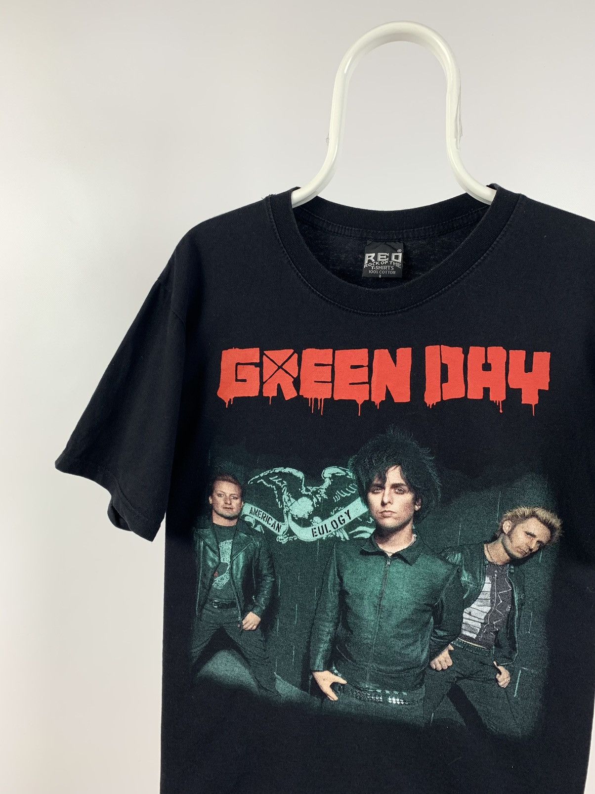 Band Tees Vintage Green Day American Eulogy T-shirt Size US L / EU 52-54 / 3 - 4 Thumbnail
