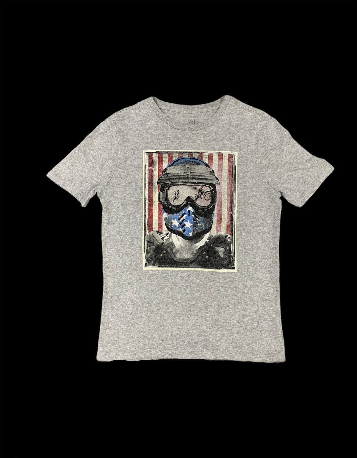Gap GAP KID Fox Motorcross Tournament Helmet Graphic Racing Tee Size US S / EU 44-46 / 1 - 1 Thumbnail