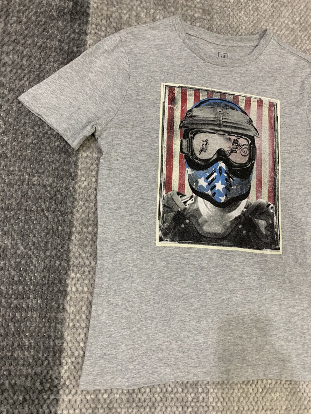 Gap GAP KID Fox Motorcross Tournament Helmet Graphic Racing Tee Size US S / EU 44-46 / 1 - 4 Thumbnail