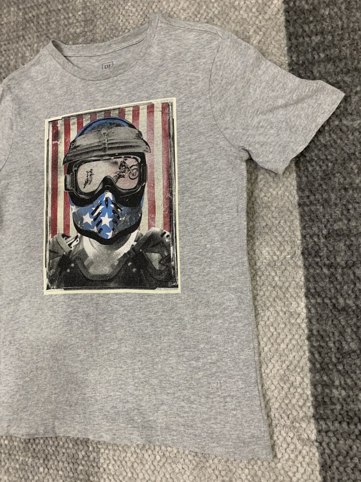 Gap GAP KID Fox Motorcross Tournament Helmet Graphic Racing Tee Size US S / EU 44-46 / 1 - 5 Thumbnail