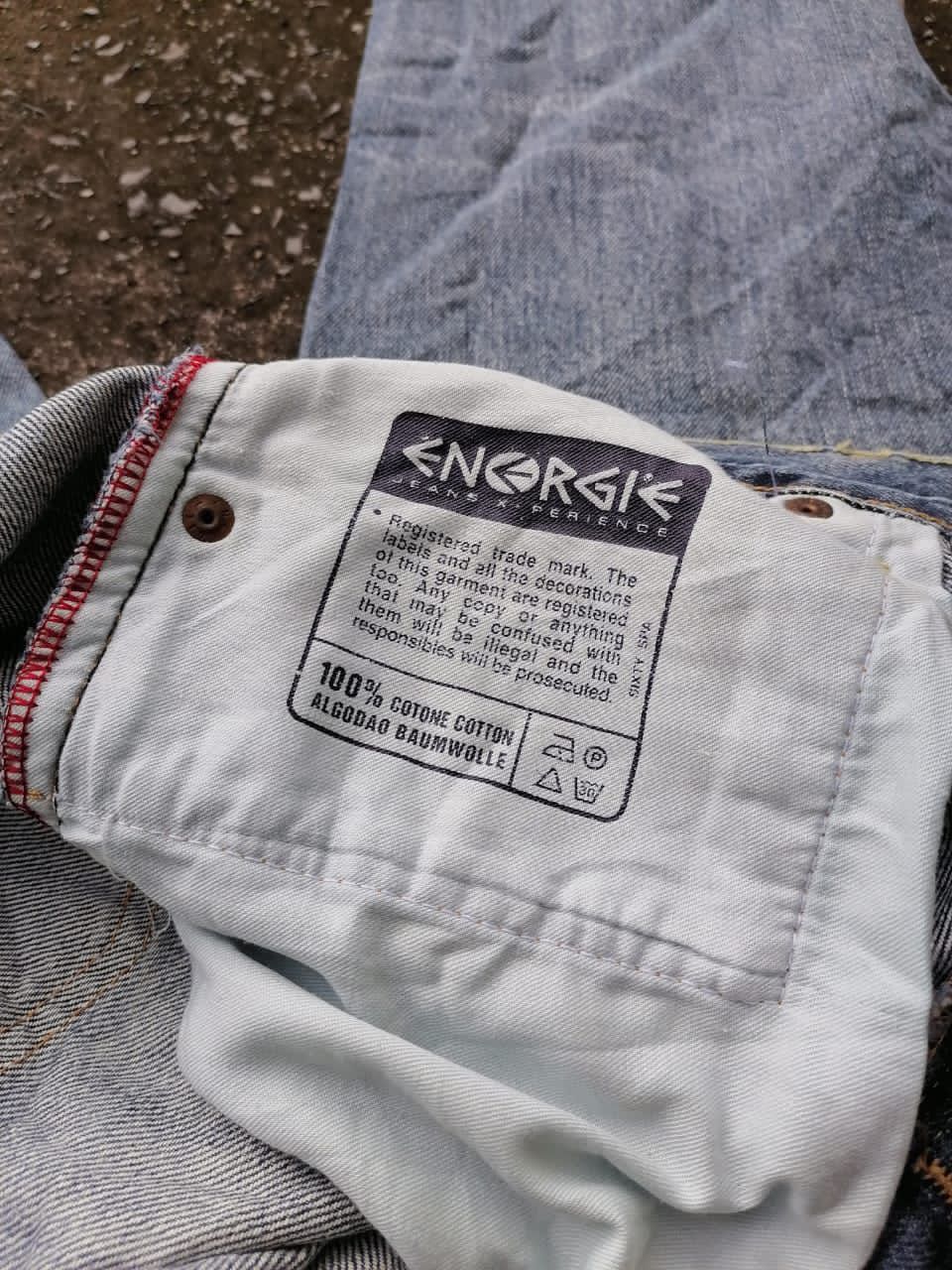 Energie Energie Fly Button Denim Jeans Size US 32 / EU 48 - 3 Thumbnail