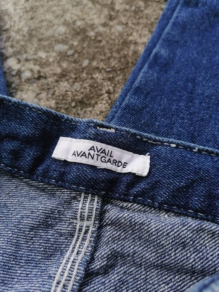 Designer Avail Avantgarde Nice Design Denim Jeans Size US 32 / EU 48 - 3 Thumbnail