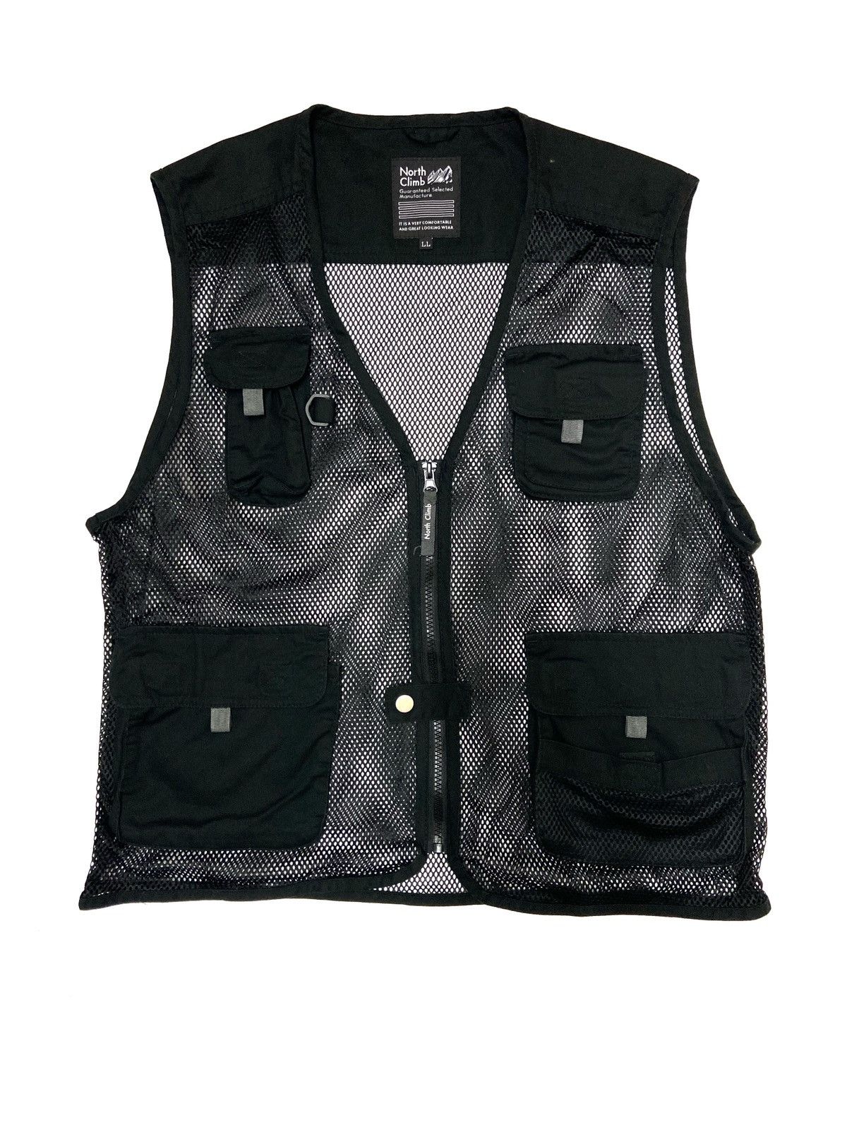 Japanese Brand NORTH CLIMB MULTIPOCKET TACTICAL VEST Size US L / EU 52-54 / 3 - 1 Thumbnail