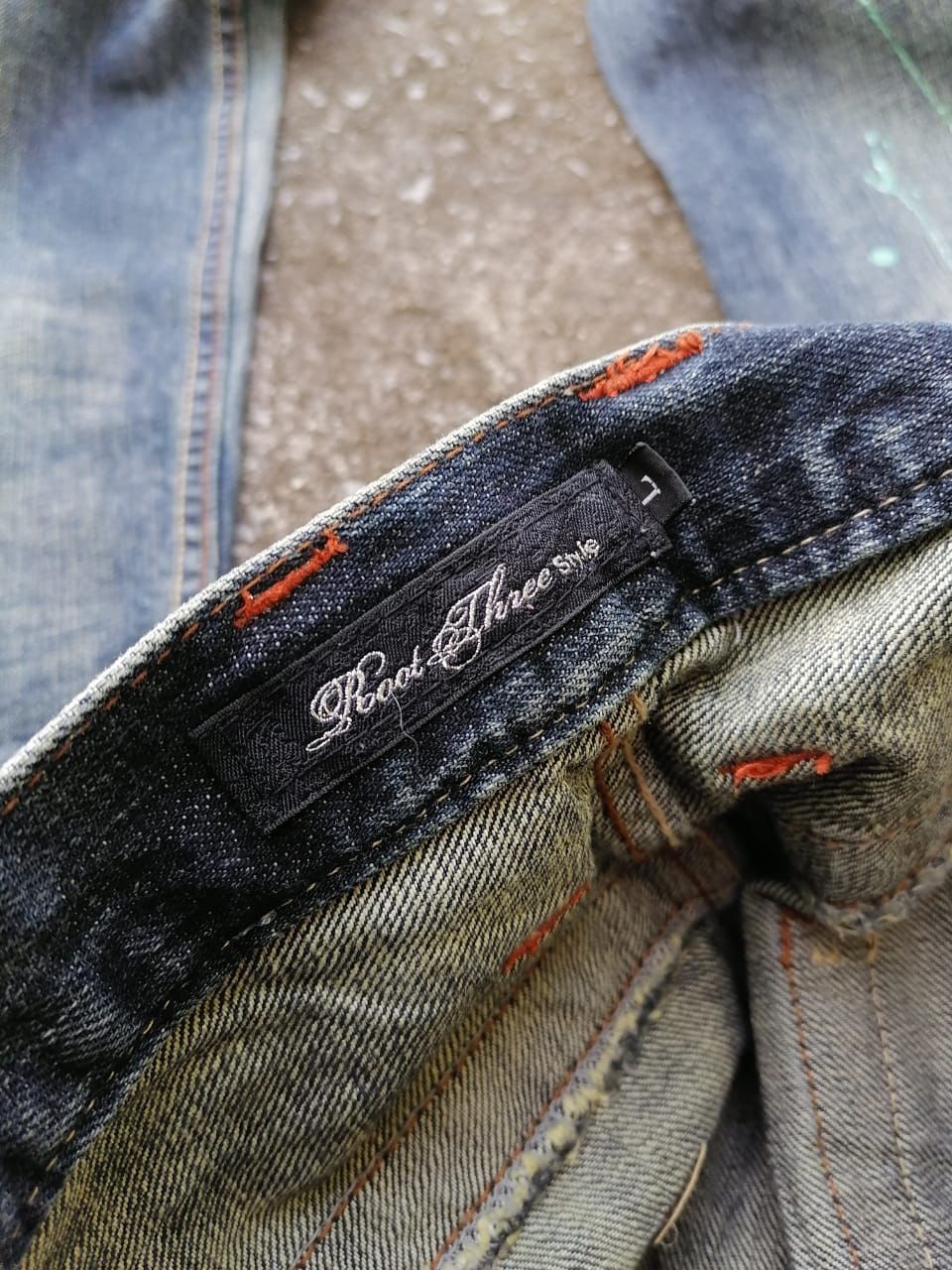 Other Root Tree Distressed Denim Jeans Size US 34 / EU 50 - 4 Thumbnail