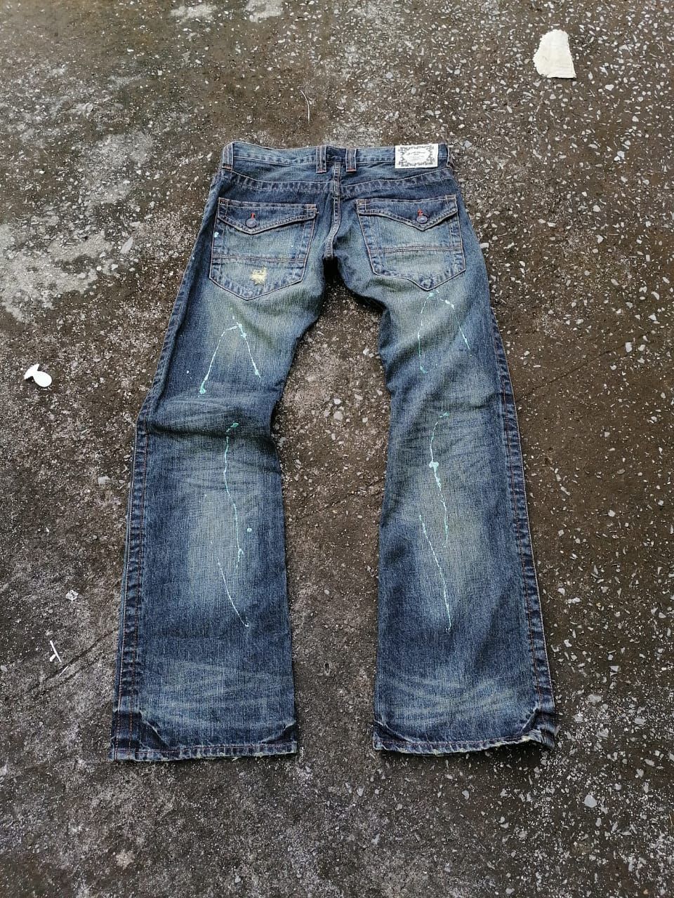 Other Root Tree Distressed Denim Jeans Size US 34 / EU 50 - 2 Thumbnail