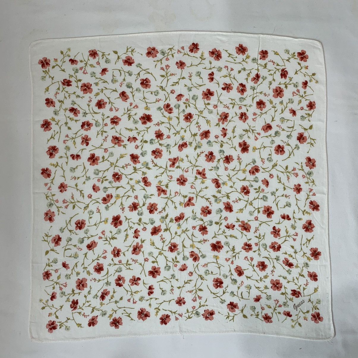 Guess GUESS BANDANA HANDKERCHIEF VINTAGE DESIGN CLASSIC DRESS Size ONE SIZE - 4 Thumbnail