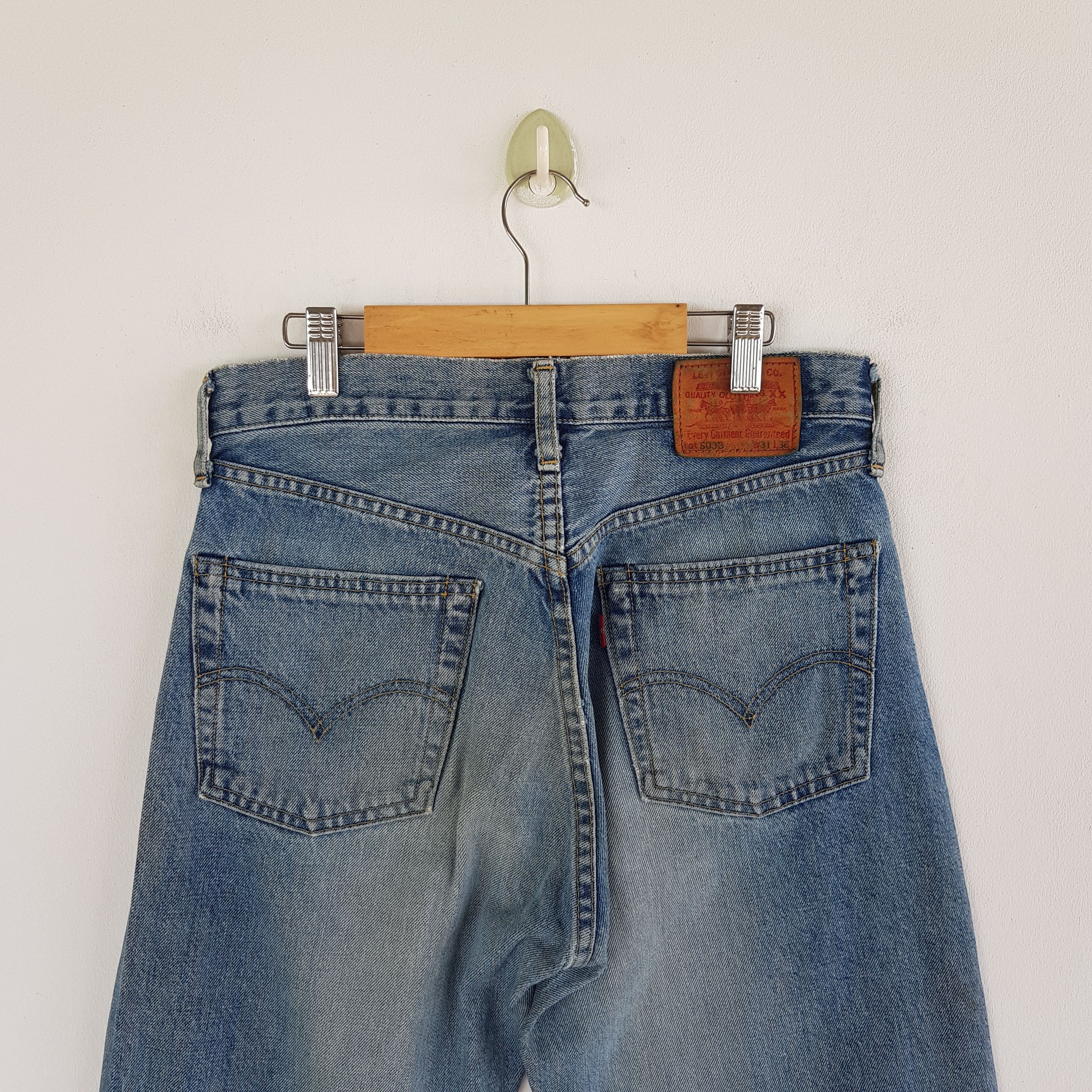 Levi's Vintage Levis Selvedge Jeans Redline Levis 503 Denim Pants Size 28" / US 6 / IT 42 - 4 Thumbnail