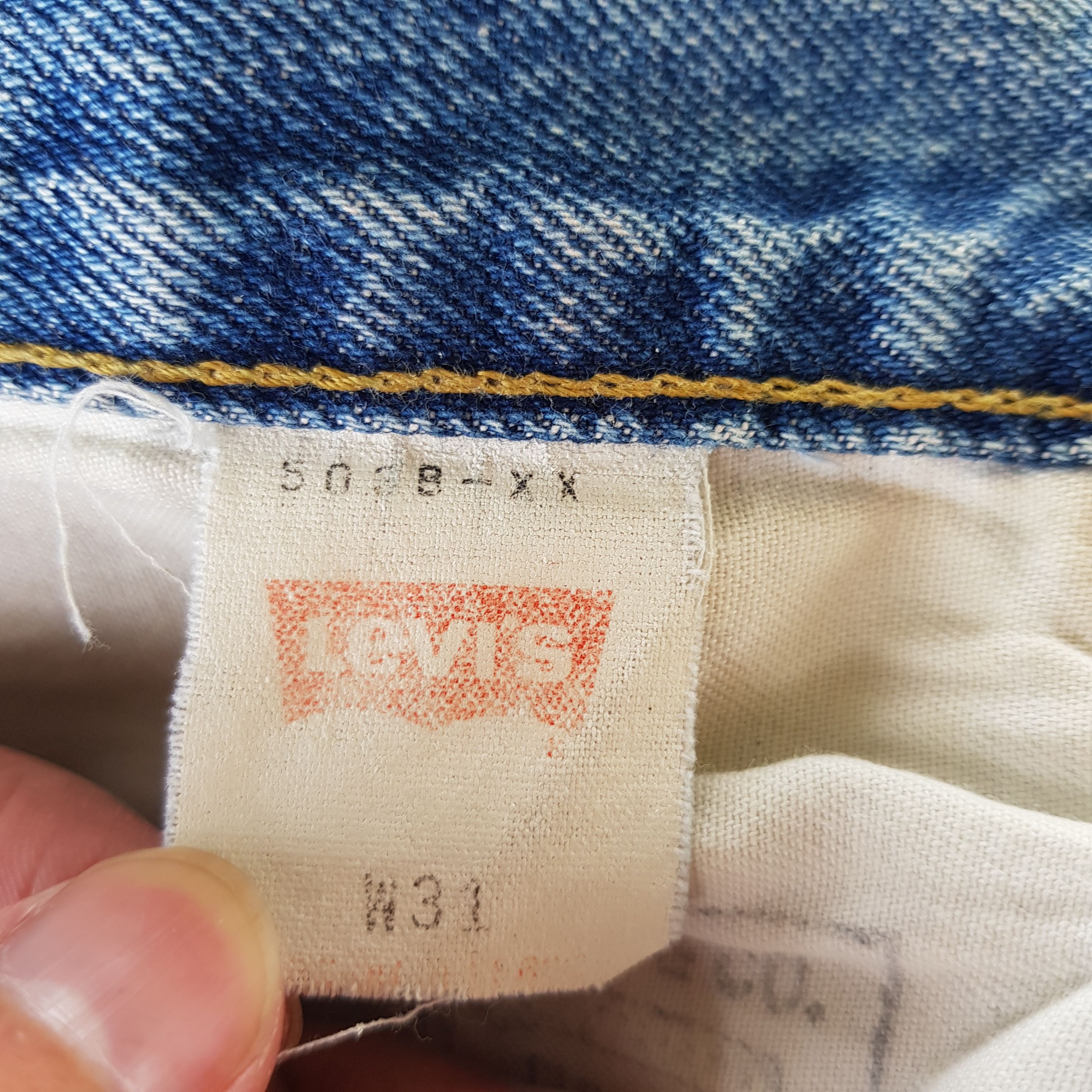 Levi's Vintage Levis Selvedge Jeans Redline Levis 503 Denim Pants Size 28" / US 6 / IT 42 - 11 Thumbnail
