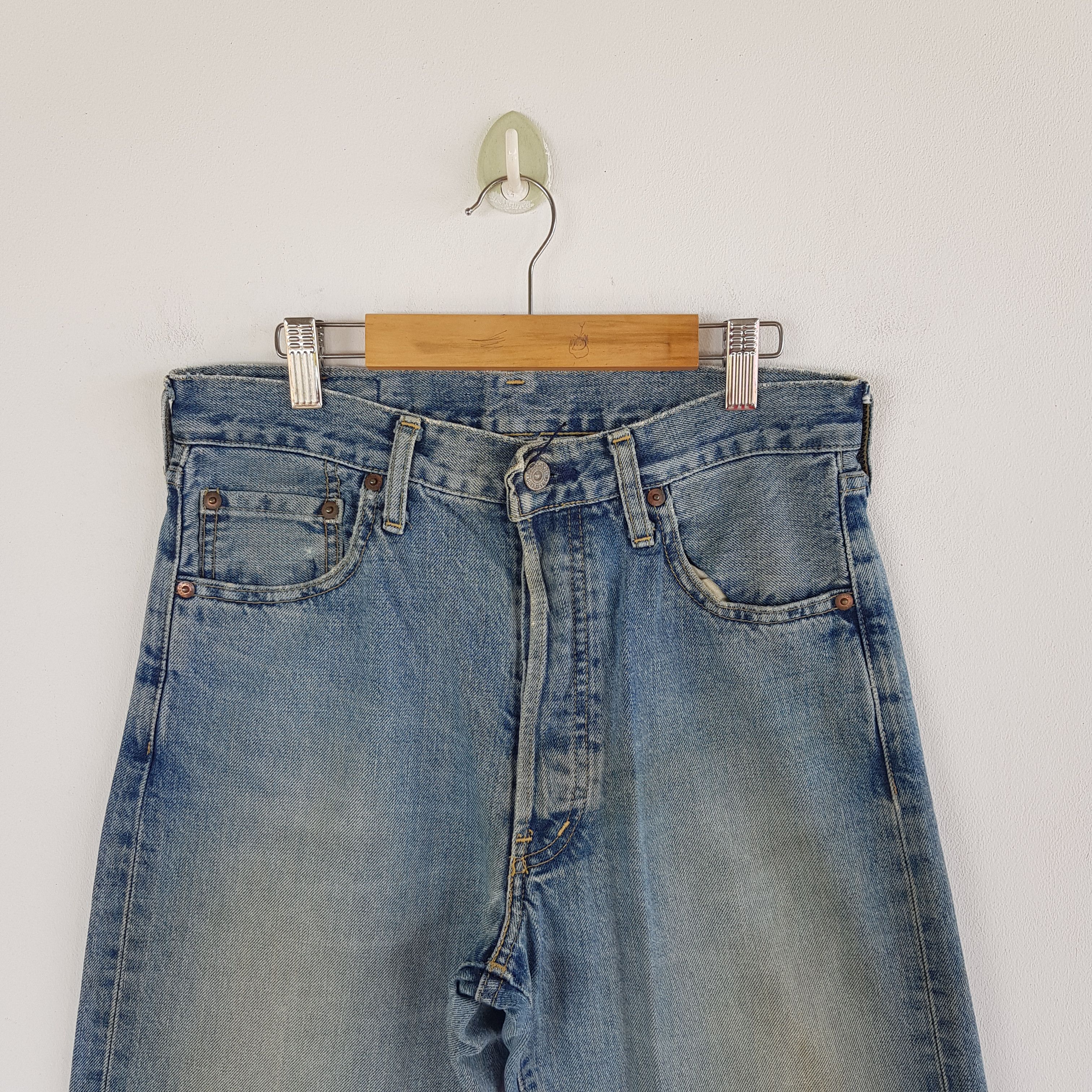 Levi's Vintage Levis Selvedge Jeans Redline Levis 503 Denim Pants Size 28" / US 6 / IT 42 - 3 Thumbnail