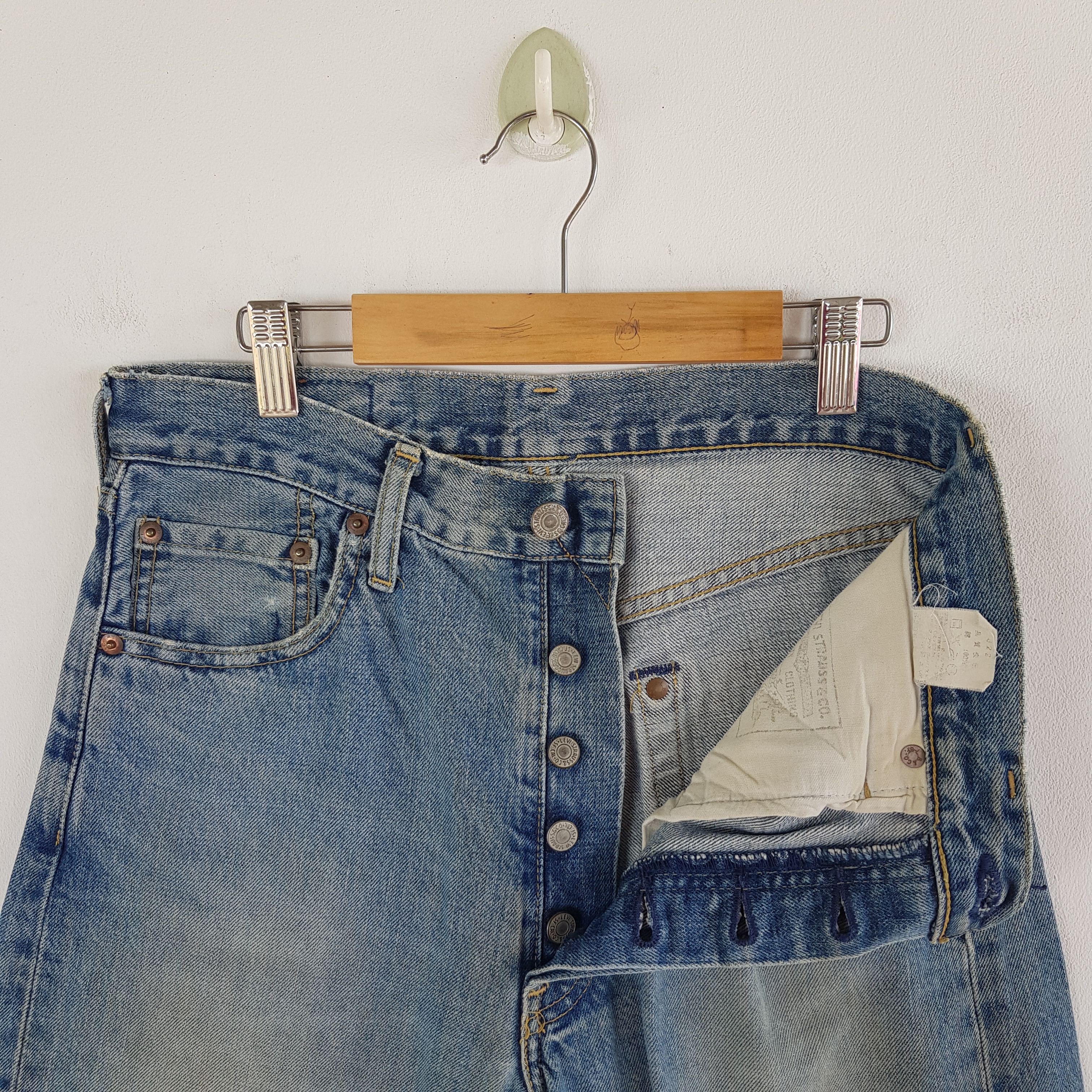 Levi's Vintage Levis Selvedge Jeans Redline Levis 503 Denim Pants Size 28" / US 6 / IT 42 - 8 Thumbnail
