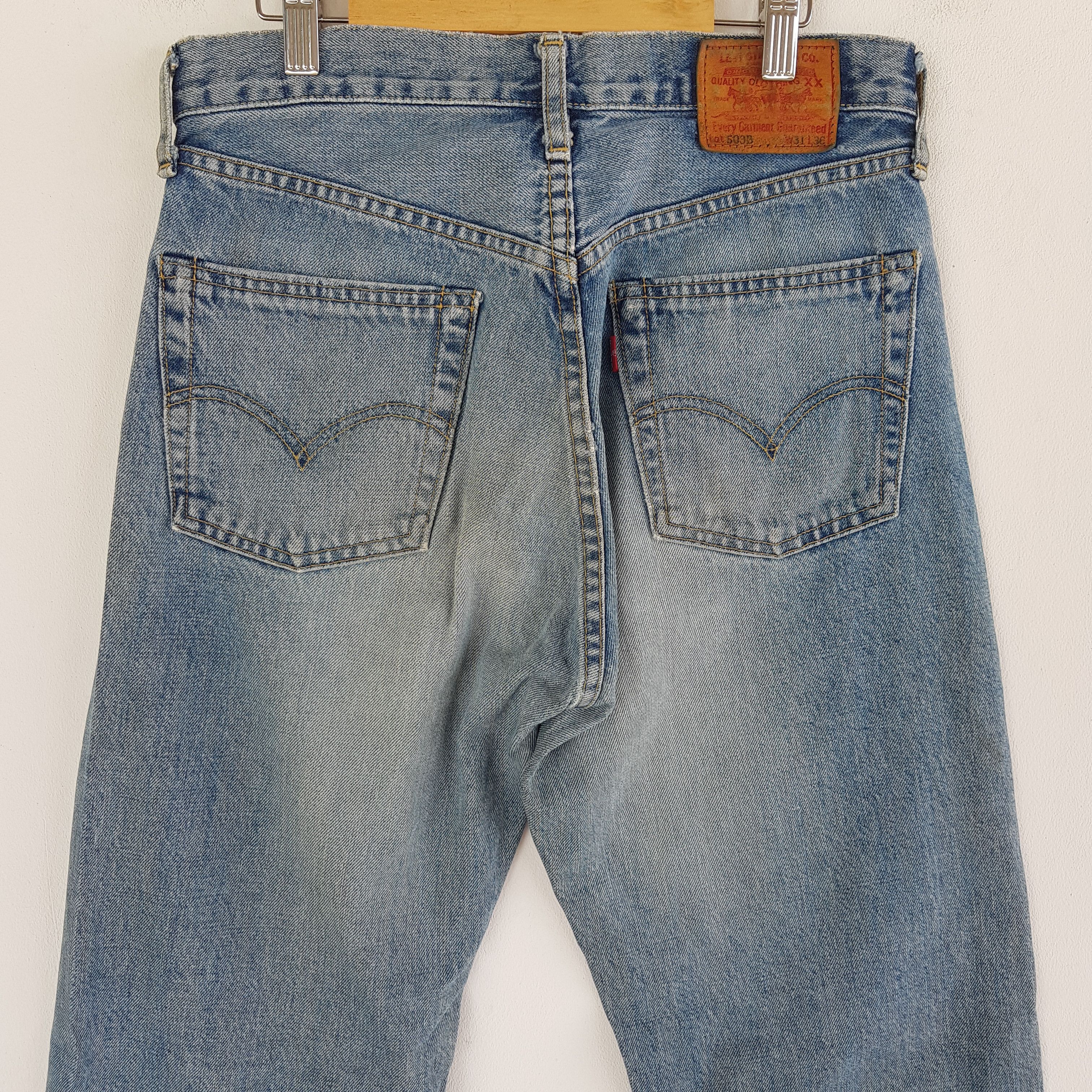 Levi's Vintage Levis Selvedge Jeans Redline Levis 503 Denim Pants Size 28" / US 6 / IT 42 - 6 Thumbnail