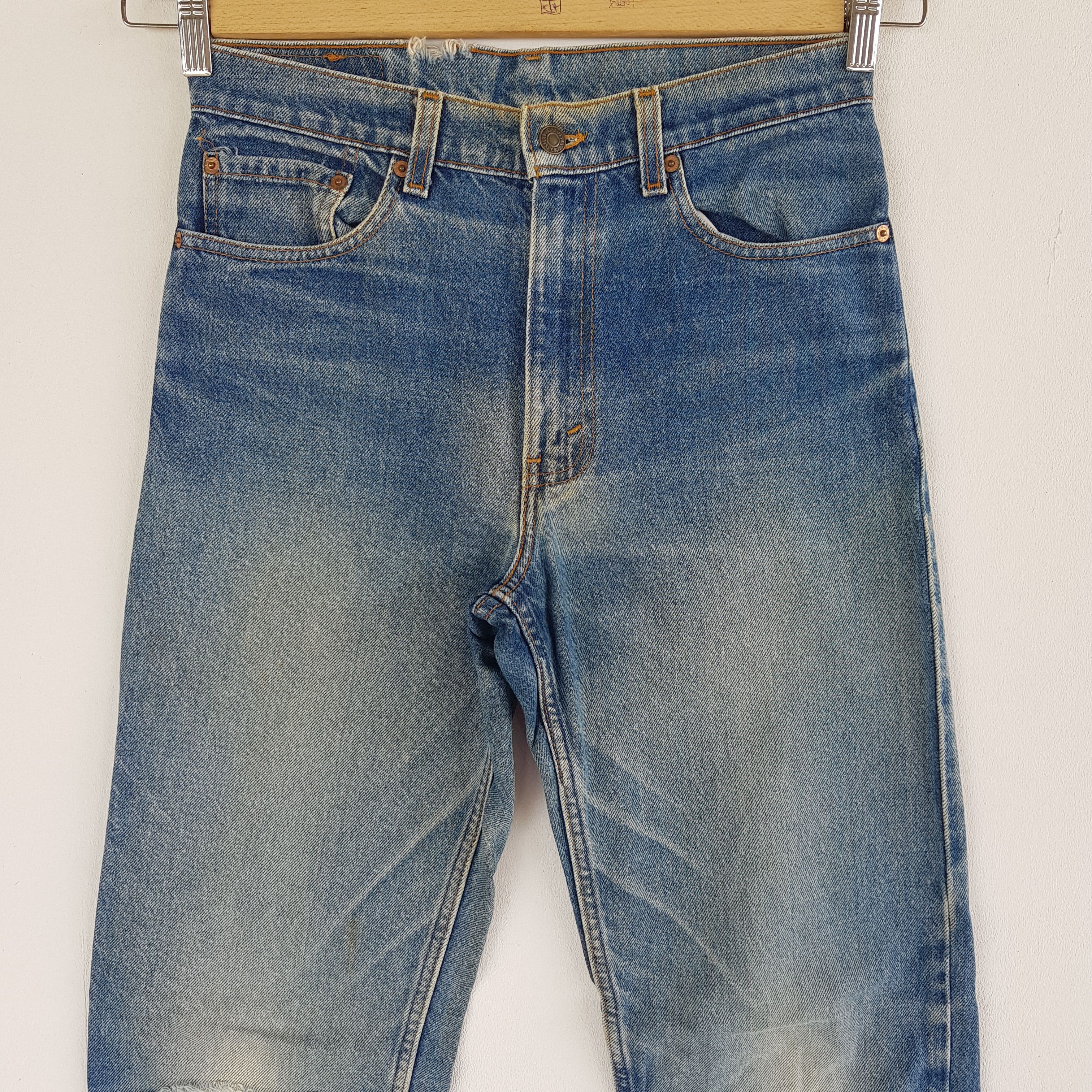 Levi's Vintage Levis Ripped Jeans Earth Tone Levi's 510 Denim Size US 30 / EU 46 - 3 Thumbnail