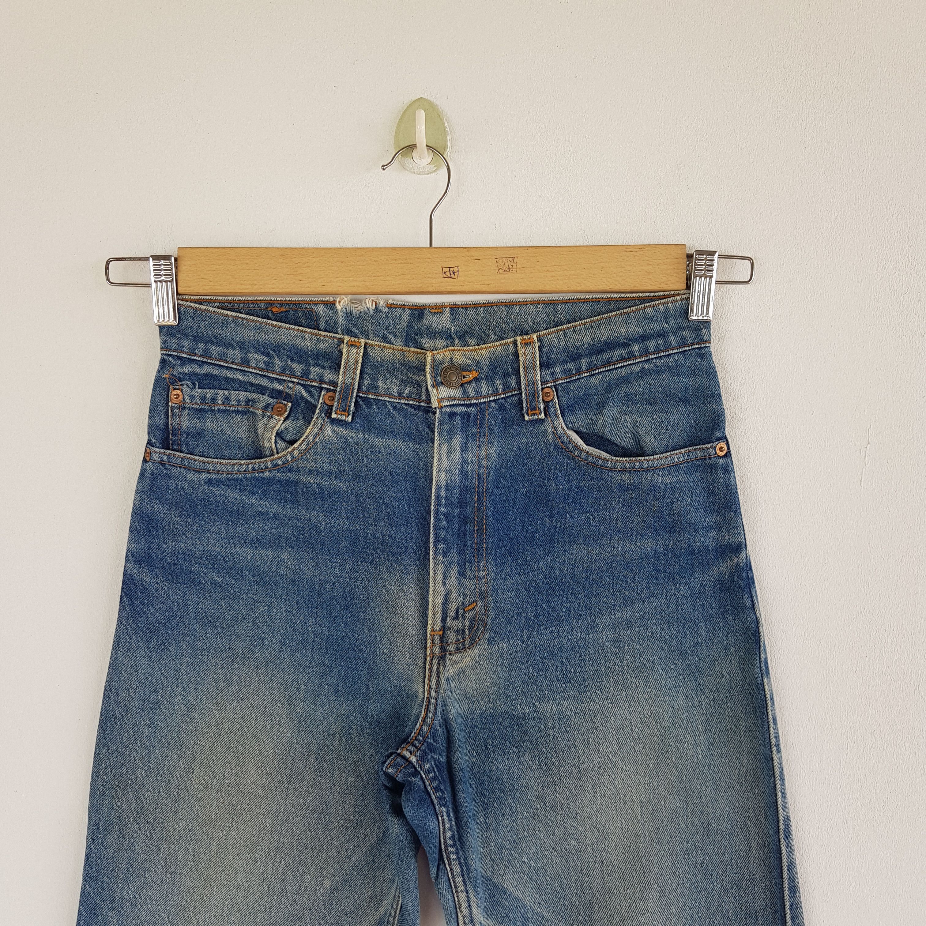Levi's Vintage Levis Ripped Jeans Earth Tone Levi's 510 Denim Size US 30 / EU 46 - 5 Thumbnail