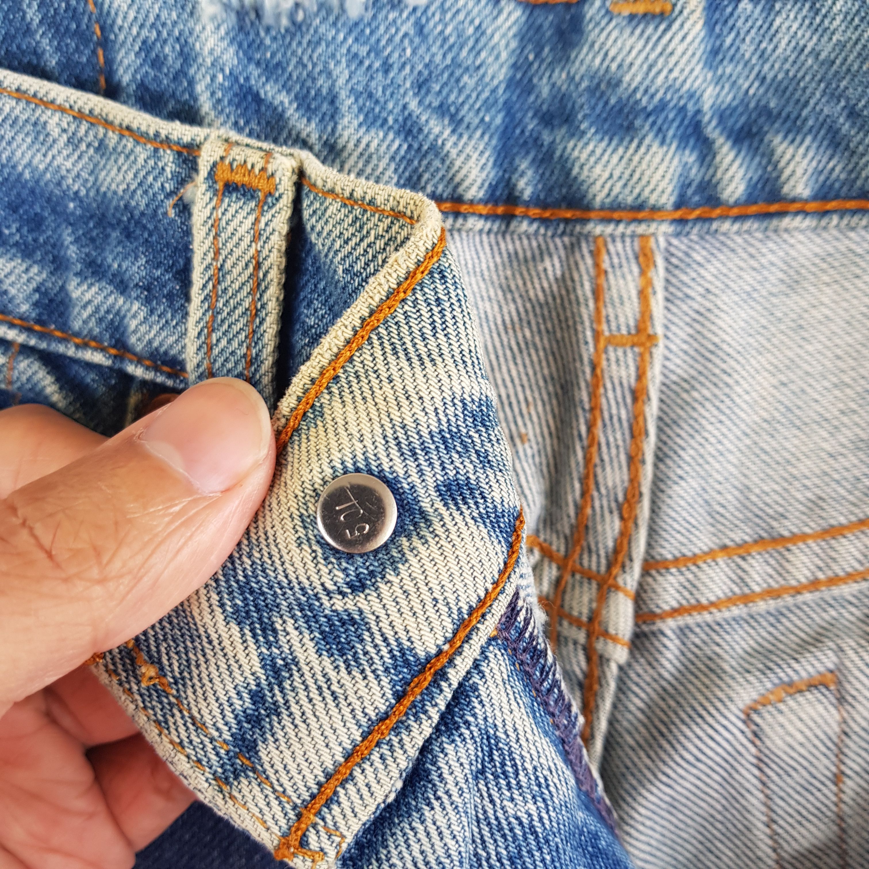 Levi's Vintage Levis Ripped Jeans Earth Tone Levi's 510 Denim Size US 30 / EU 46 - 9 Thumbnail