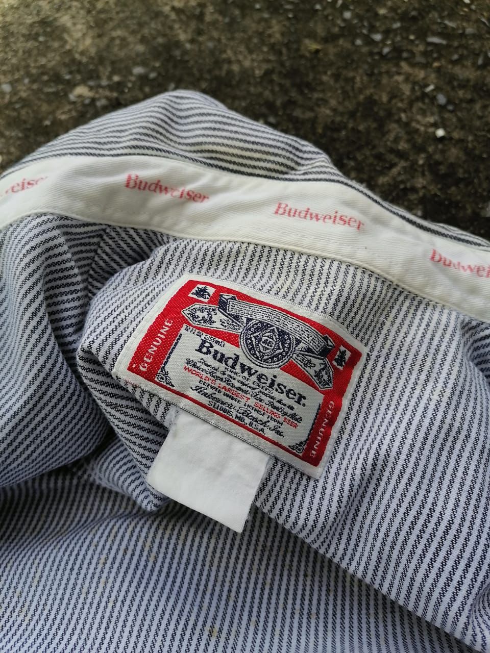 Budweiser Budweiser Nice Design Button Longsleeve Shirt Size US L / EU 52-54 / 3 - 4 Thumbnail