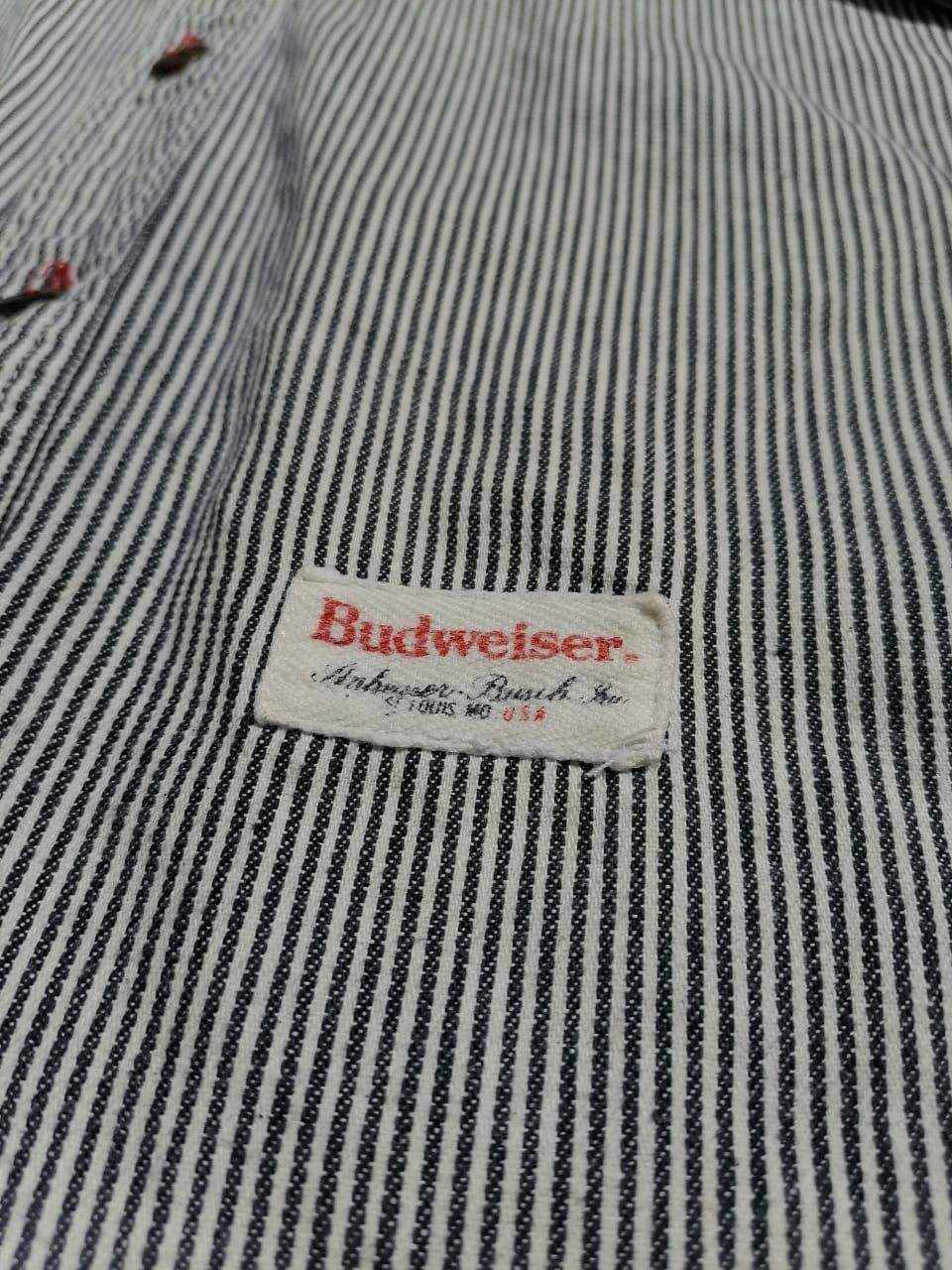 Budweiser Budweiser Nice Design Button Longsleeve Shirt Size US L / EU 52-54 / 3 - 7 Thumbnail