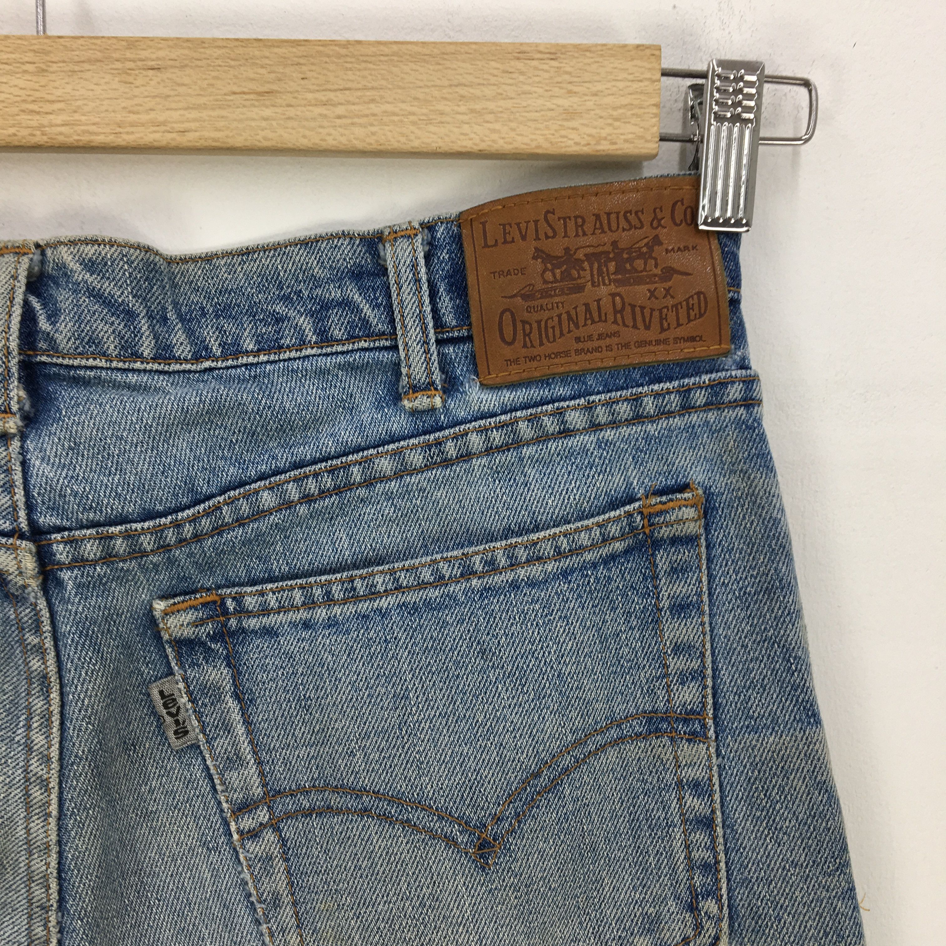 Levi's Vintage Dirty Levis 505 Denim Levi's 505 Distressed Jeans Size US 32 / EU 48 - 6 Thumbnail
