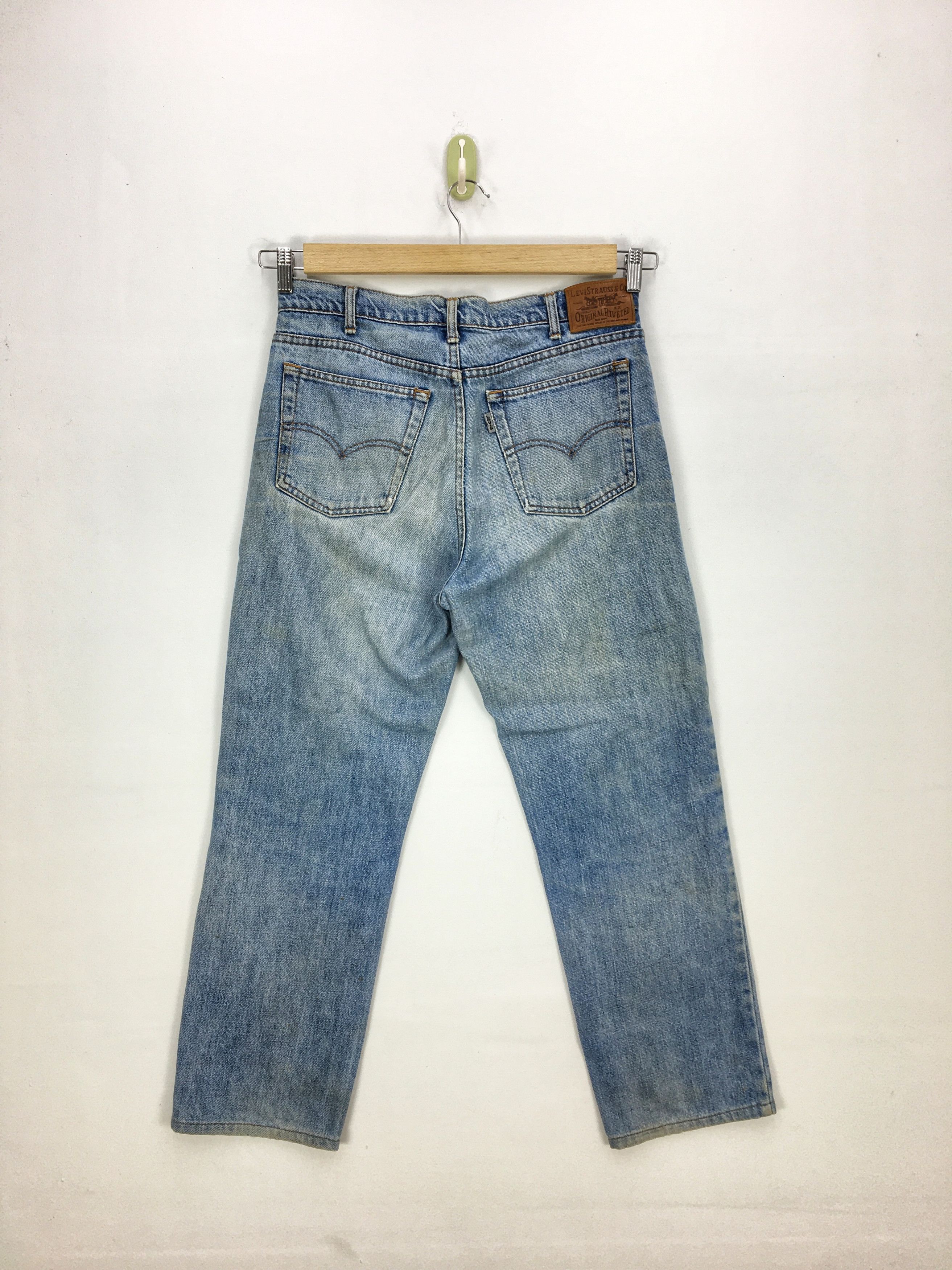Levi's Vintage Dirty Levis 505 Denim Levi's 505 Distressed Jeans Size US 32 / EU 48 - 2 Thumbnail