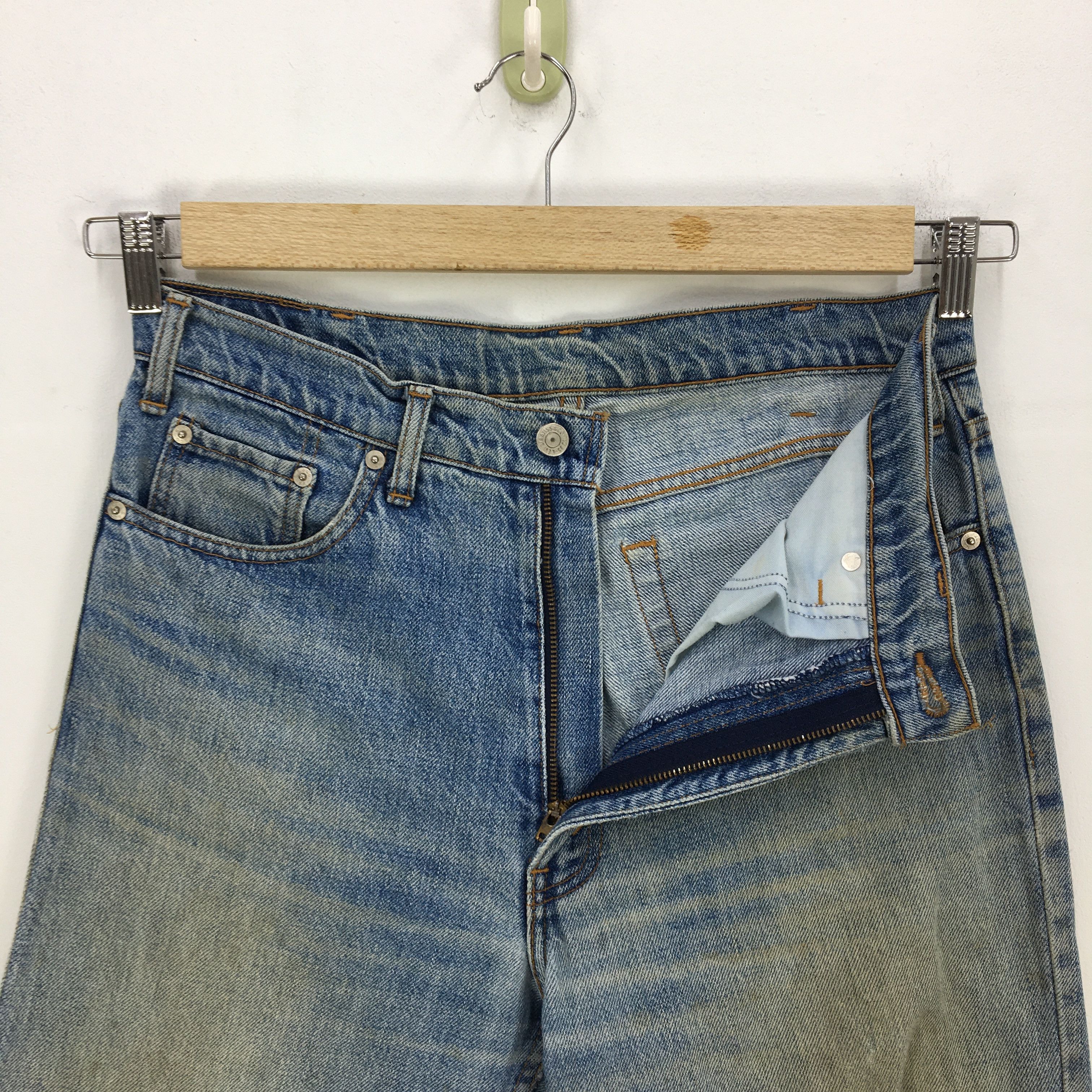 Levi's Vintage Dirty Levis 505 Denim Levi's 505 Distressed Jeans Size US 32 / EU 48 - 7 Thumbnail