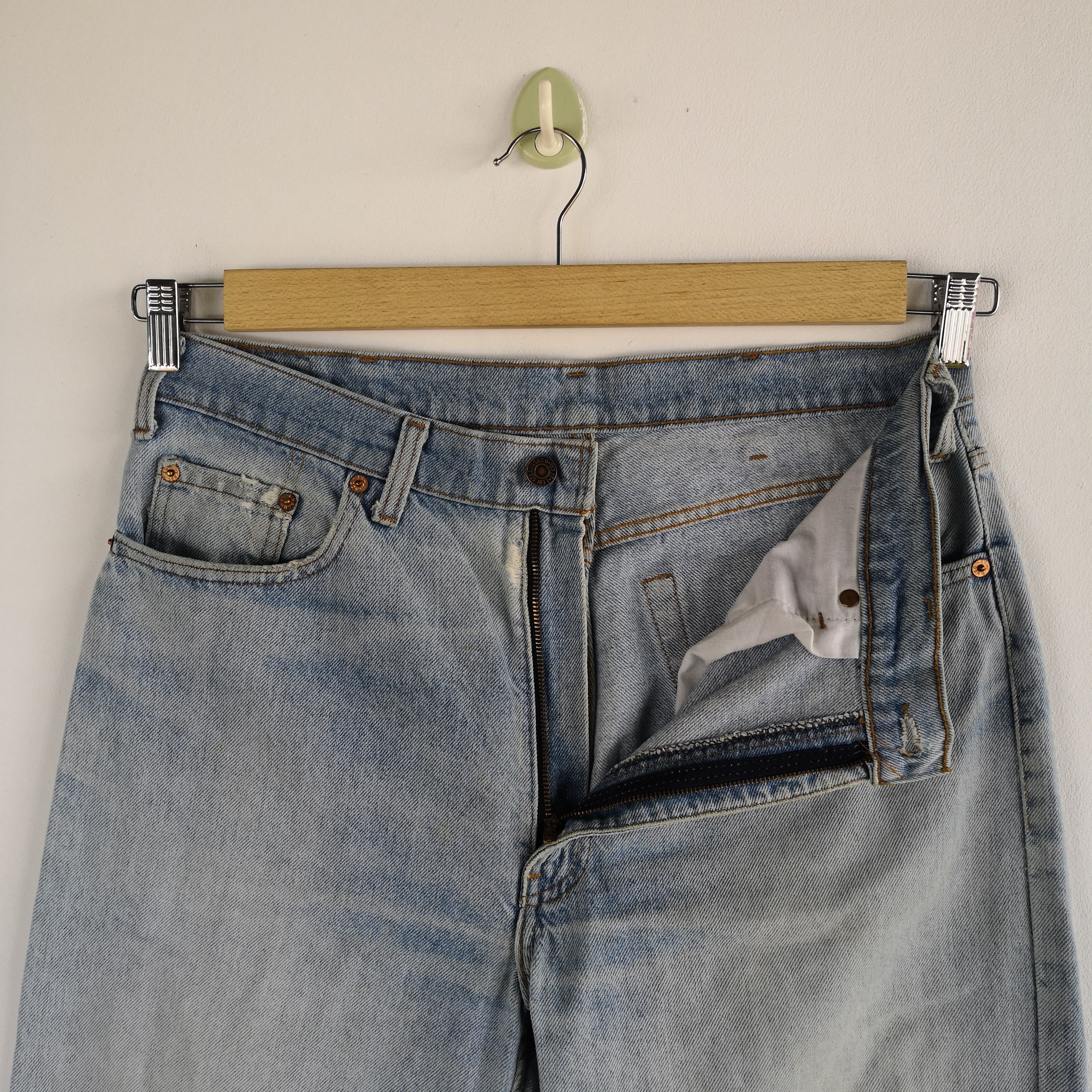 Levi's Washed Faded Vintage Levis 510 Jeans Distressed Levi's Denim Size US 34 / EU 50 - 10 Thumbnail