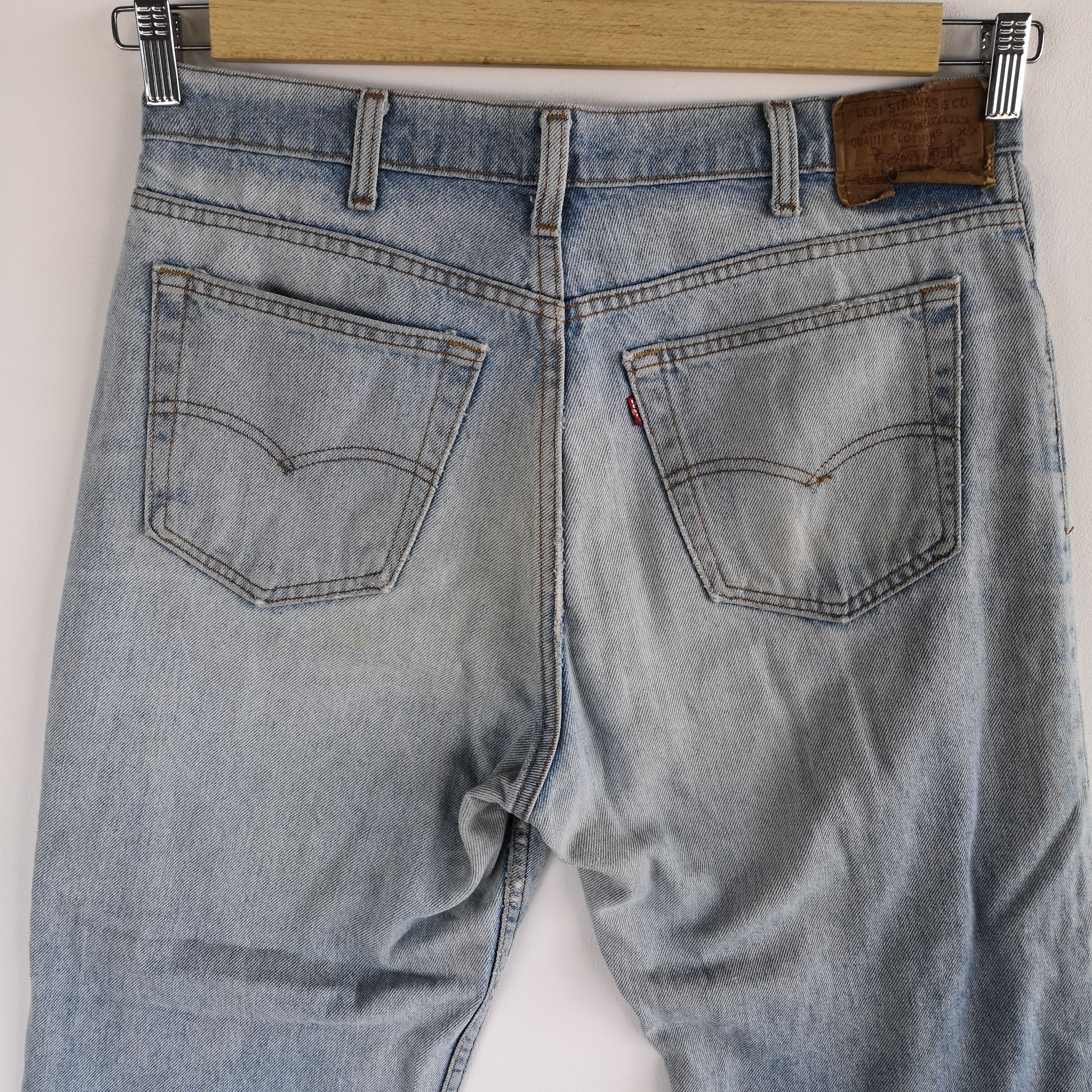 Levi's Washed Faded Vintage Levis 510 Jeans Distressed Levi's Denim Size US 34 / EU 50 - 7 Thumbnail