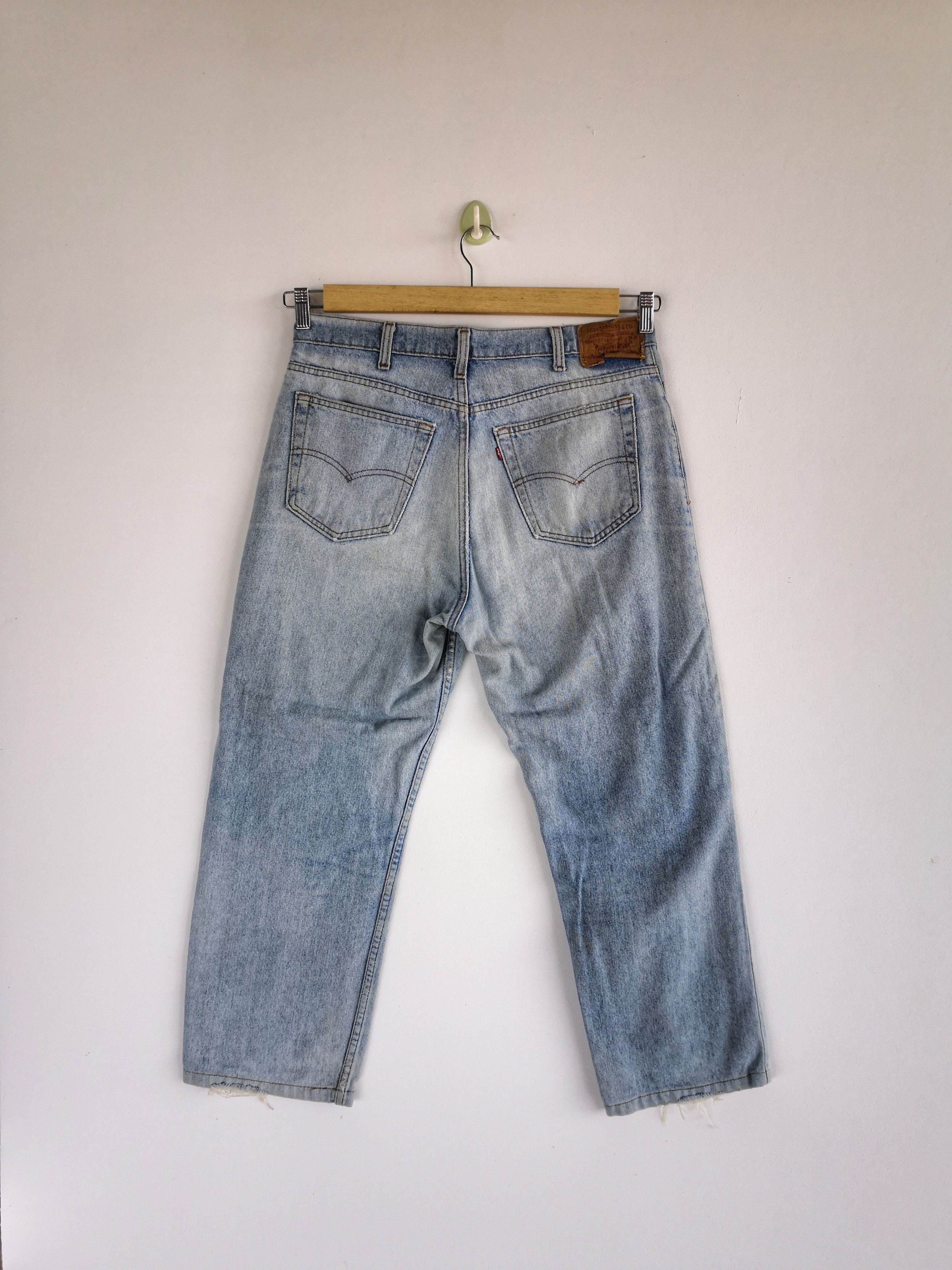 Levi's Washed Faded Vintage Levis 510 Jeans Distressed Levi's Denim Size US 34 / EU 50 - 2 Thumbnail