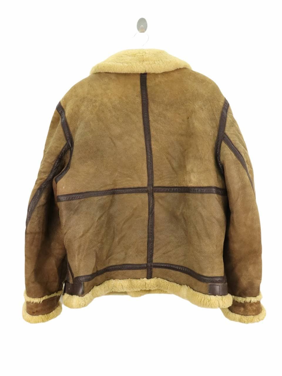 Golden Bear Vtg. Golden Bear B-3 Sheepskin Aviator Bomber Flight Jacket Size US M / EU 48-50 / 2 - 4 Thumbnail
