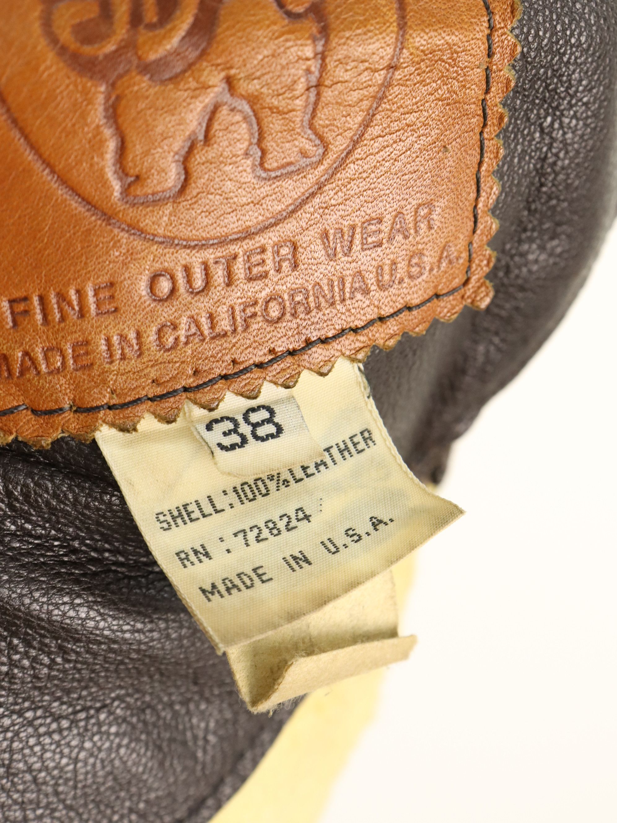 Golden Bear Vtg. Golden Bear B-3 Sheepskin Aviator Bomber Flight Jacket Size US M / EU 48-50 / 2 - 24 Thumbnail