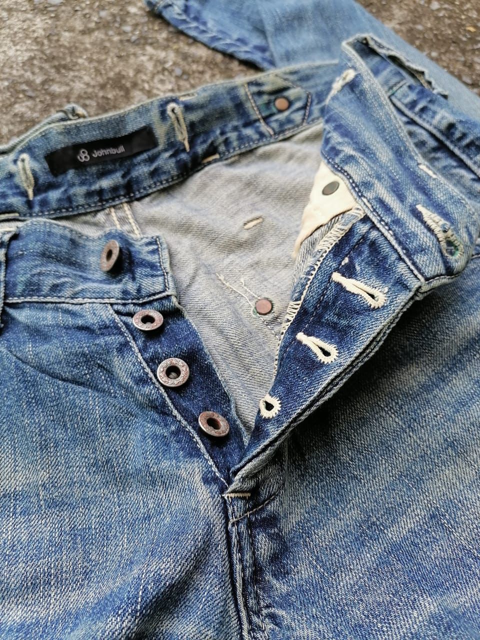 Johnbull John Bull Nice Design Denim Jeans Size US 32 / EU 48 - 2 Thumbnail