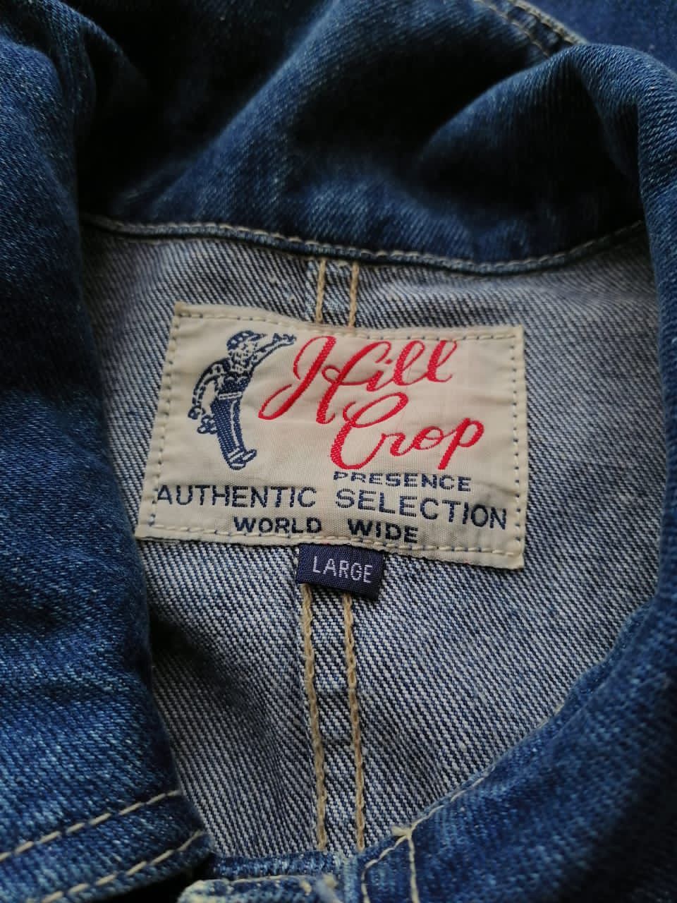 Designer Tohatsu Hill Crop Nice Design Denim Jacket Size US L / EU 52-54 / 3 - 4 Thumbnail