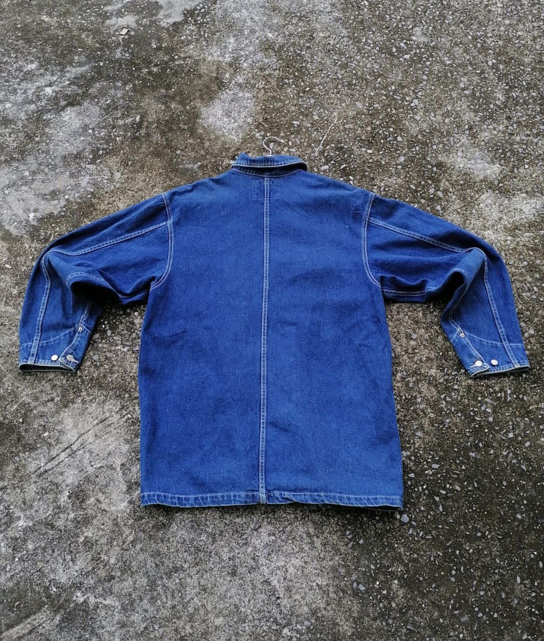 Designer Tohatsu Hill Crop Nice Design Denim Jacket Size US L / EU 52-54 / 3 - 3 Thumbnail