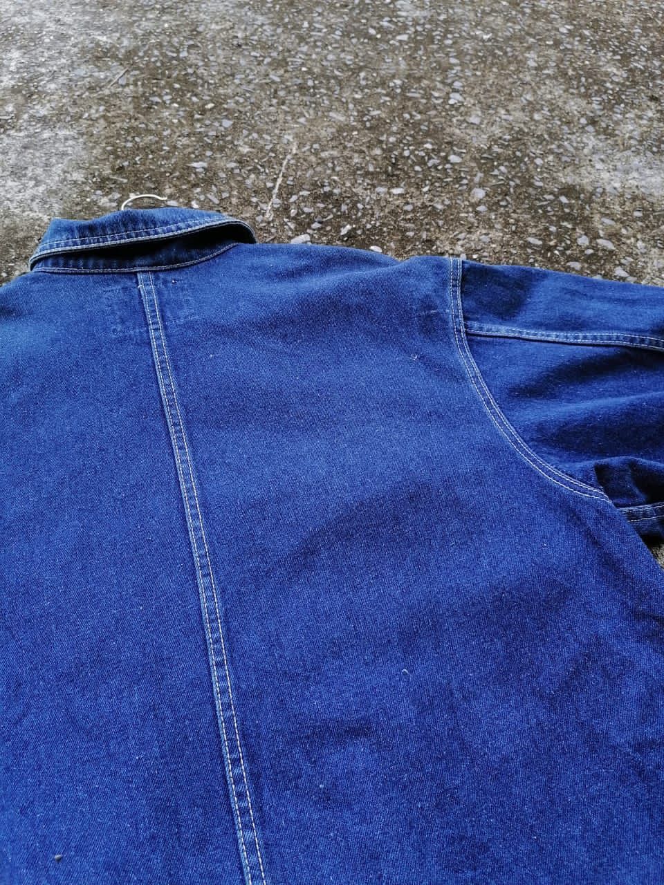 Designer Tohatsu Hill Crop Nice Design Denim Jacket Size US L / EU 52-54 / 3 - 2 Thumbnail
