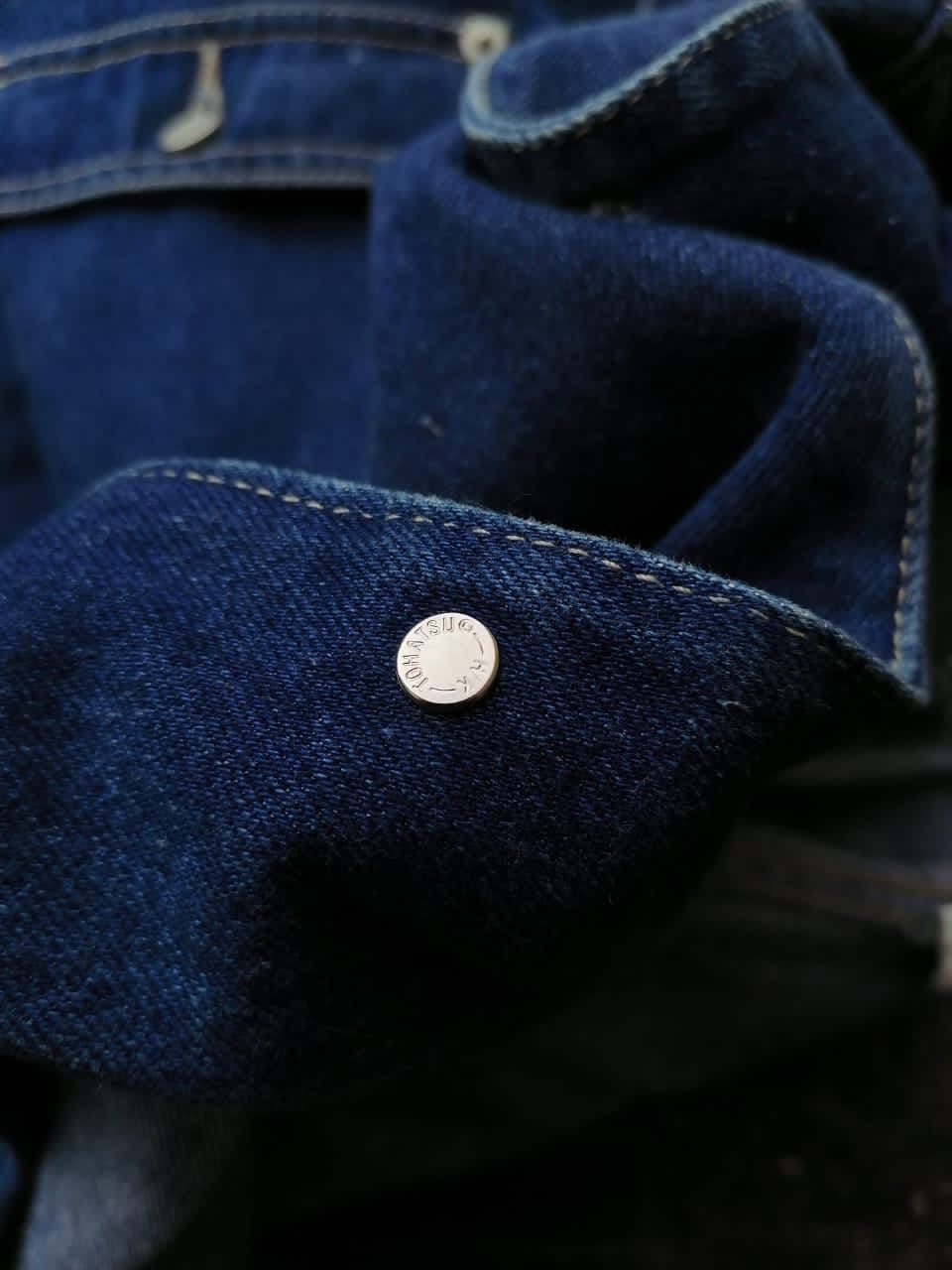 Designer Tohatsu Hill Crop Nice Design Denim Jacket Size US L / EU 52-54 / 3 - 5 Thumbnail