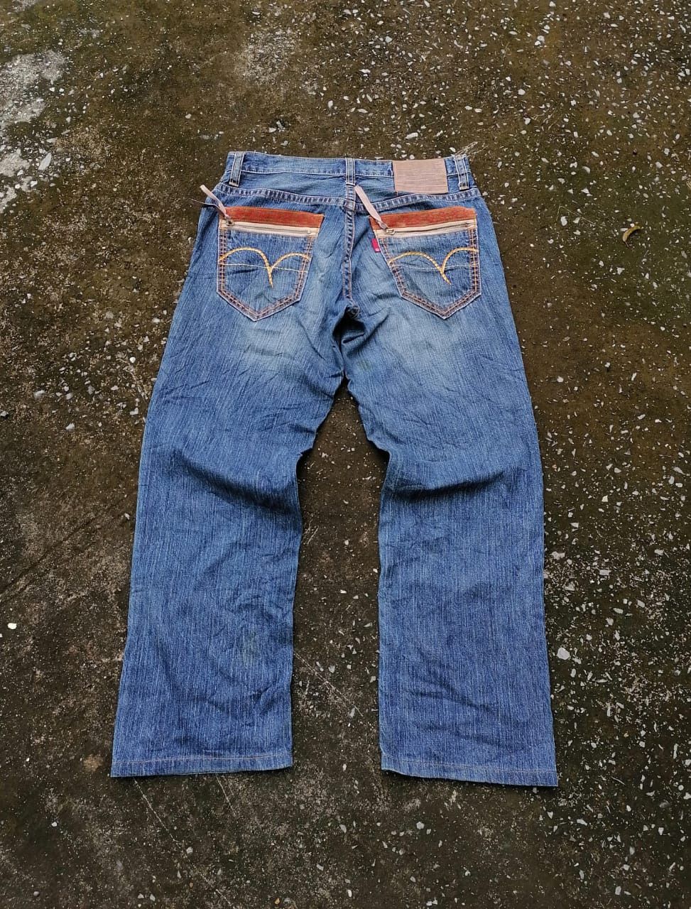 Edwin Edwin Gold Rush Denim Jeans Size US 33 - 2 Thumbnail